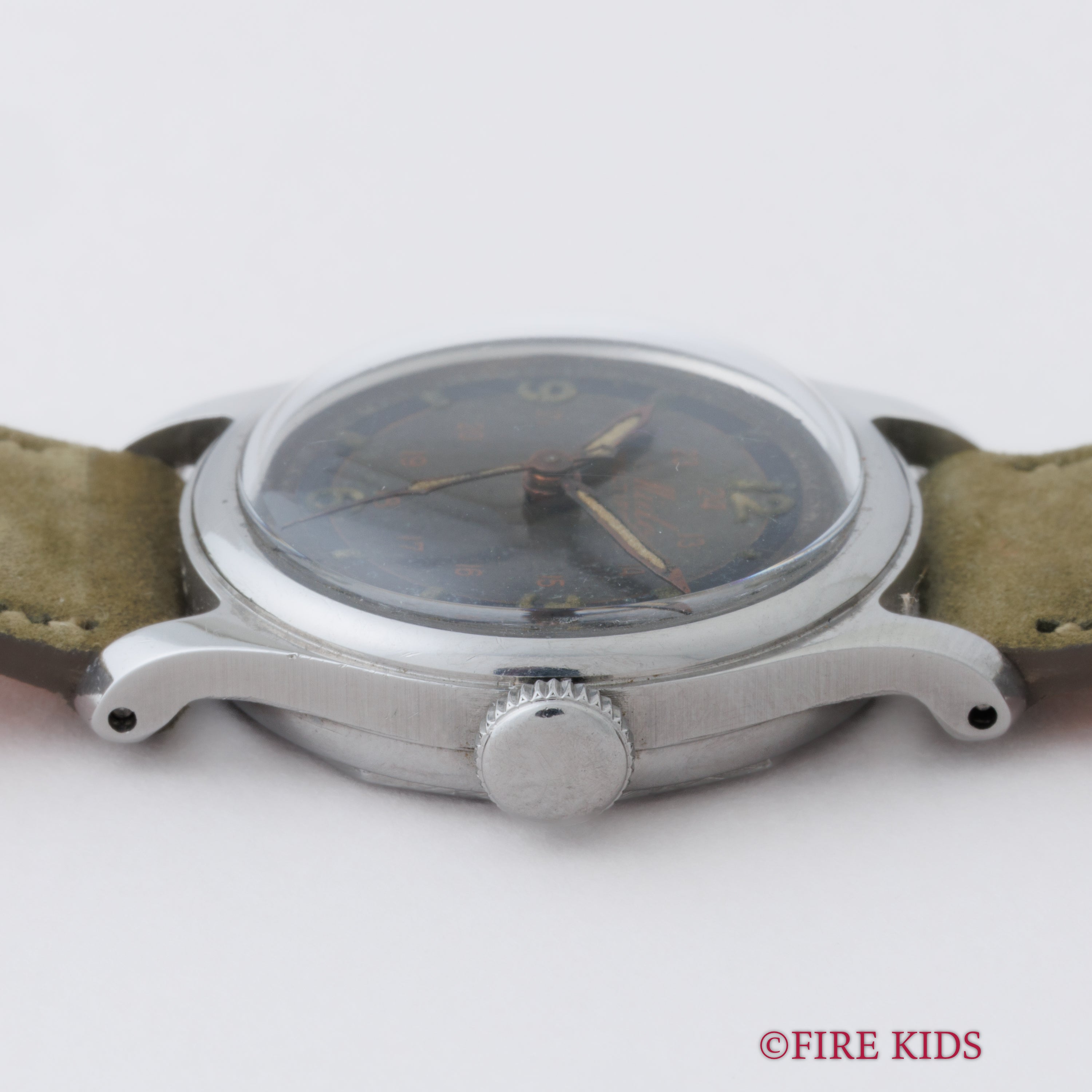 ミドー マルチフォート セクターダイヤル 1940年代製 センターセコンド 手巻