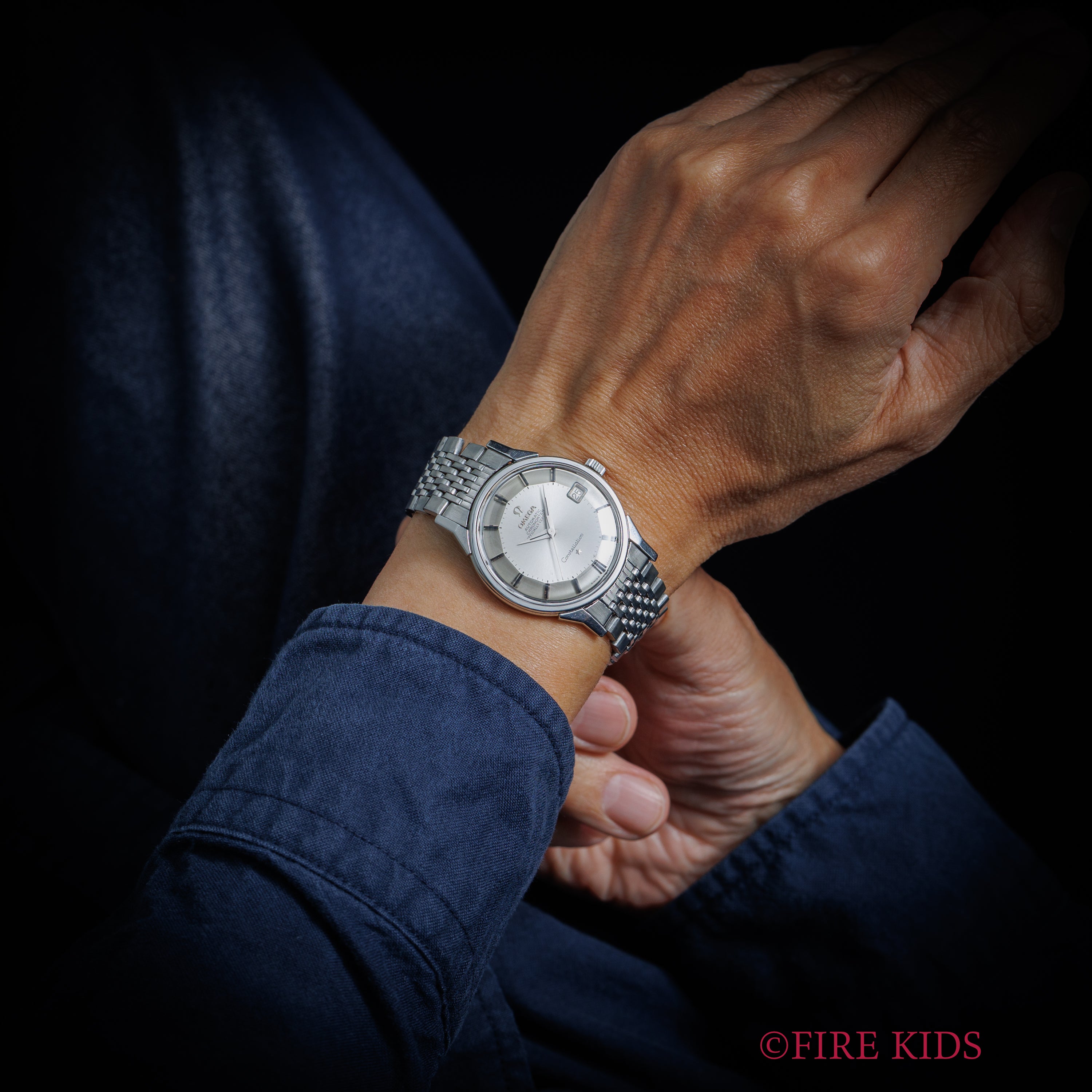 OMEGA　コンスオメガ コンステレーション 12角 1962年製 Ref.14902 62 SC パイパンダイヤル 純正ブレステ　12角