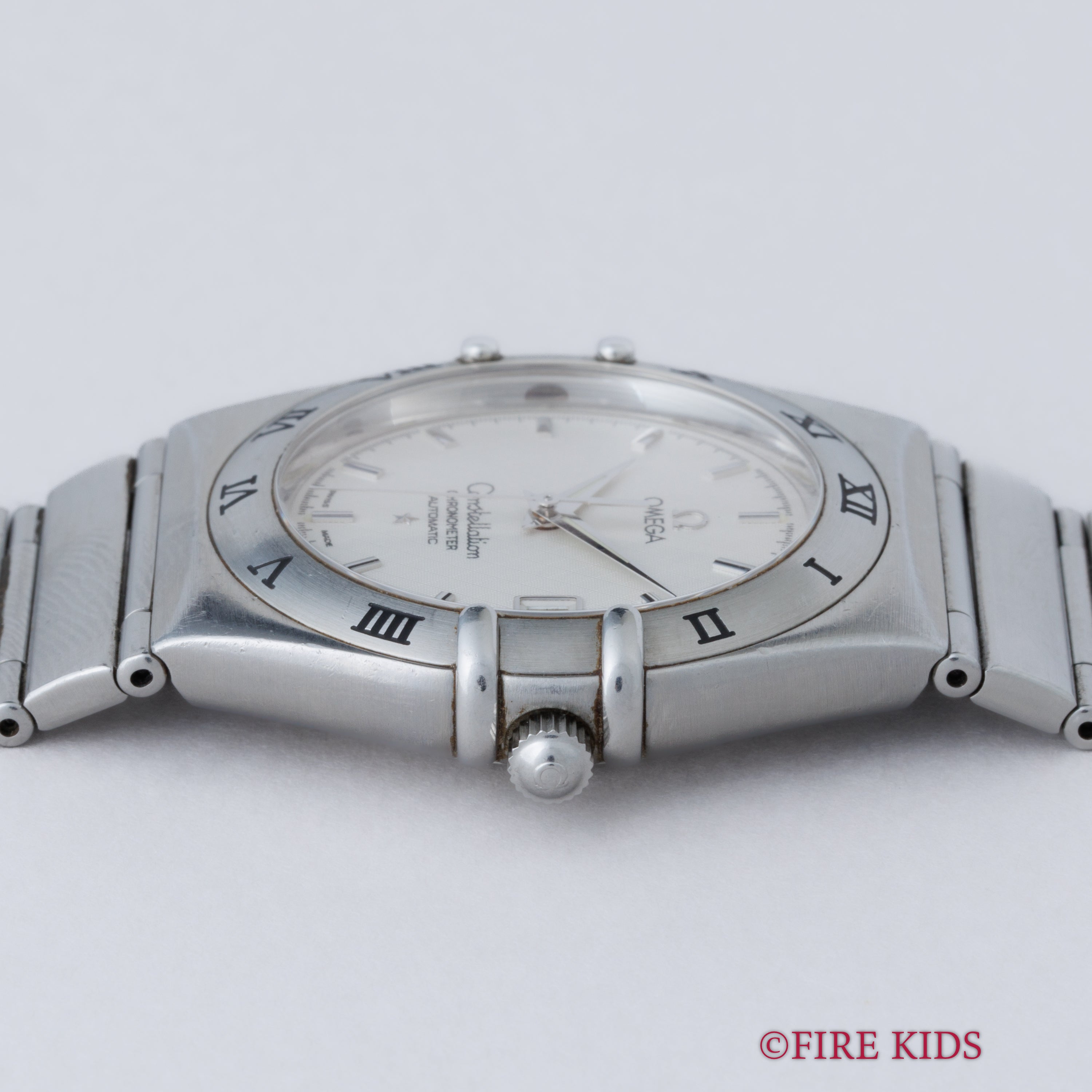 オメガ コンステレーション Ref.368.1201 1999年製 ホワイトダイヤル 自動巻クロノメーター マンハッタン インテグレートブレス