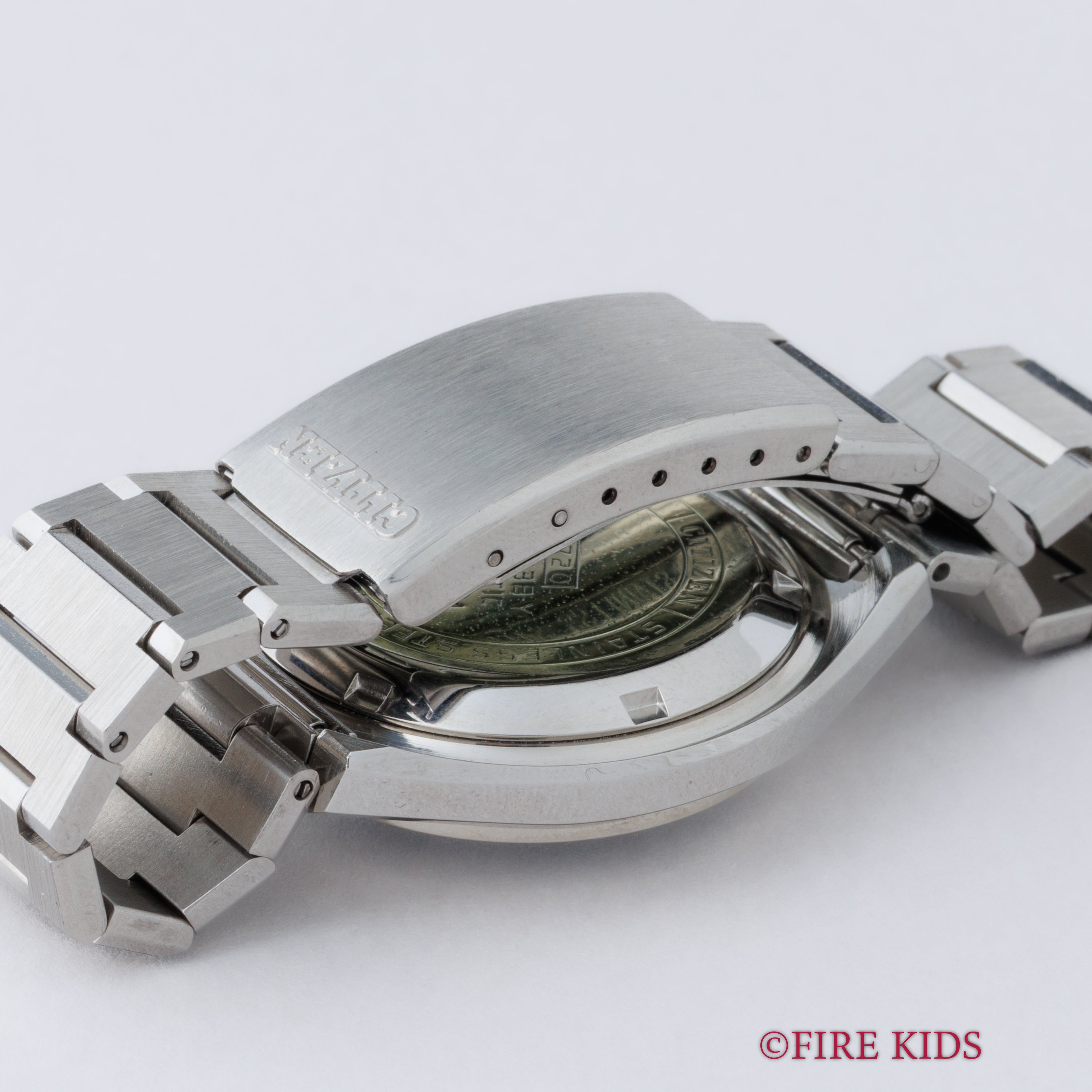 シチズン レオパール 1974年製 カットガラス グラデーションダイヤル タグ付き