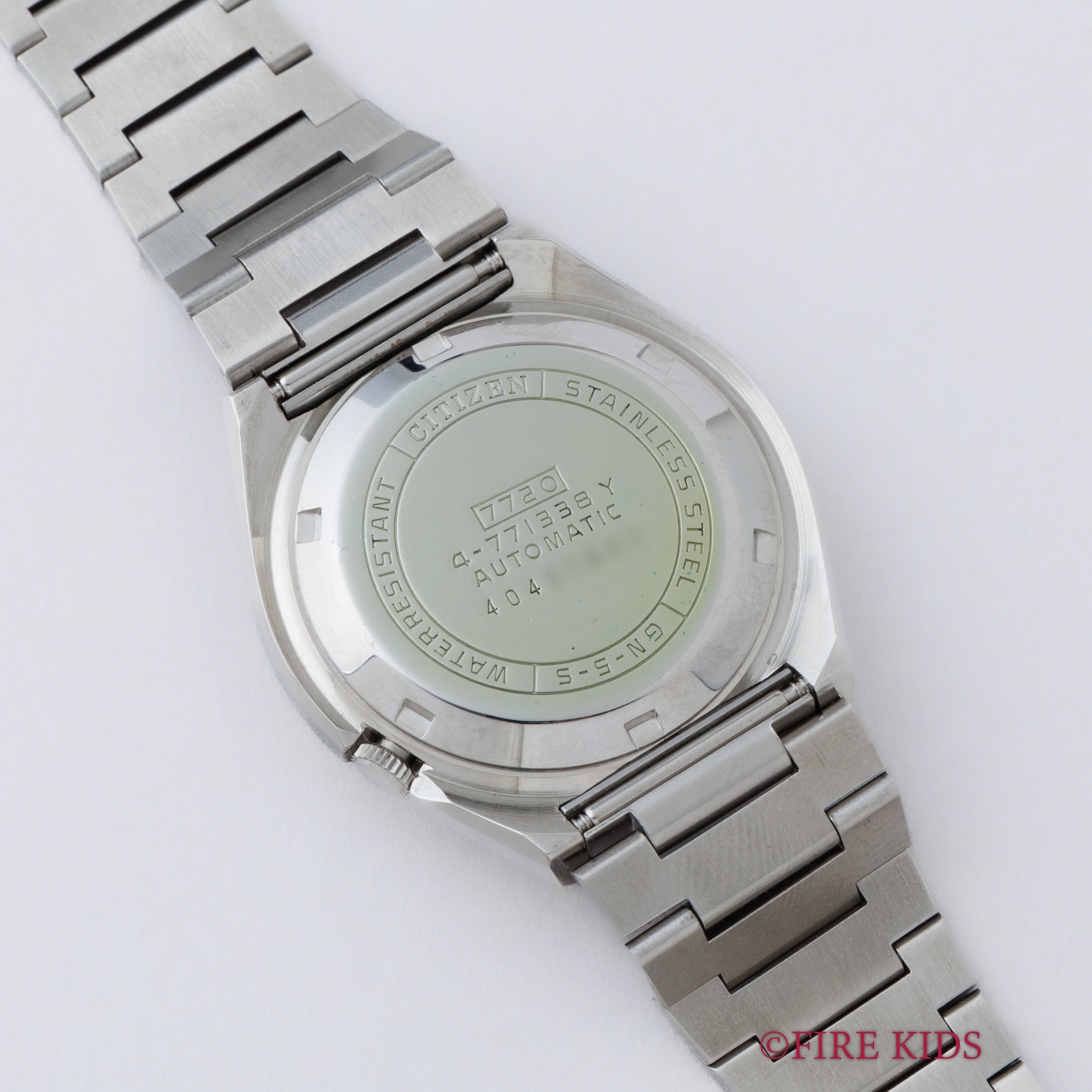 シチズン レオパール 1974年製 カットガラス グラデーションダイヤル タグ付き