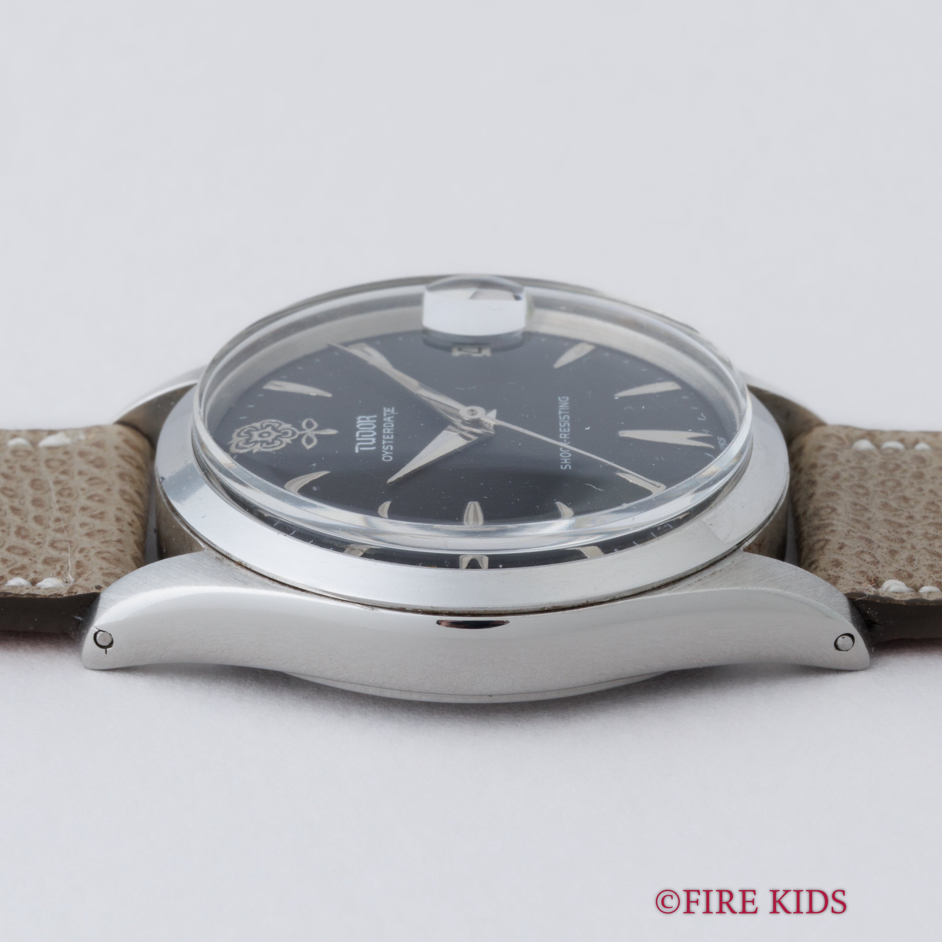 チューダー デカバラ オイスターデイト 1960年代製 Ref.7974 ブラックリダンダイヤル