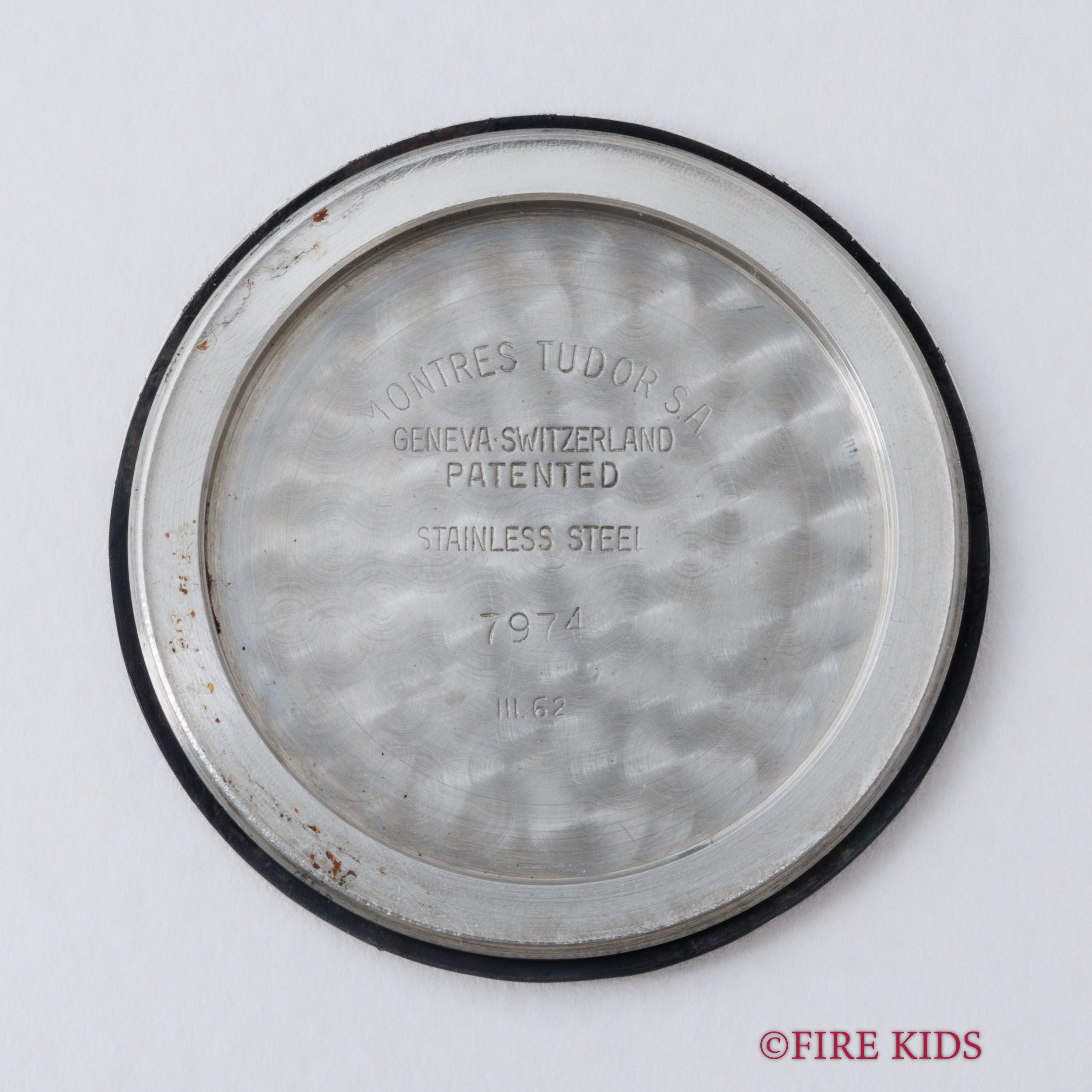 チューダー デカバラ オイスターデイト 1960年代製 Ref.7974 ブラックリダンダイヤル