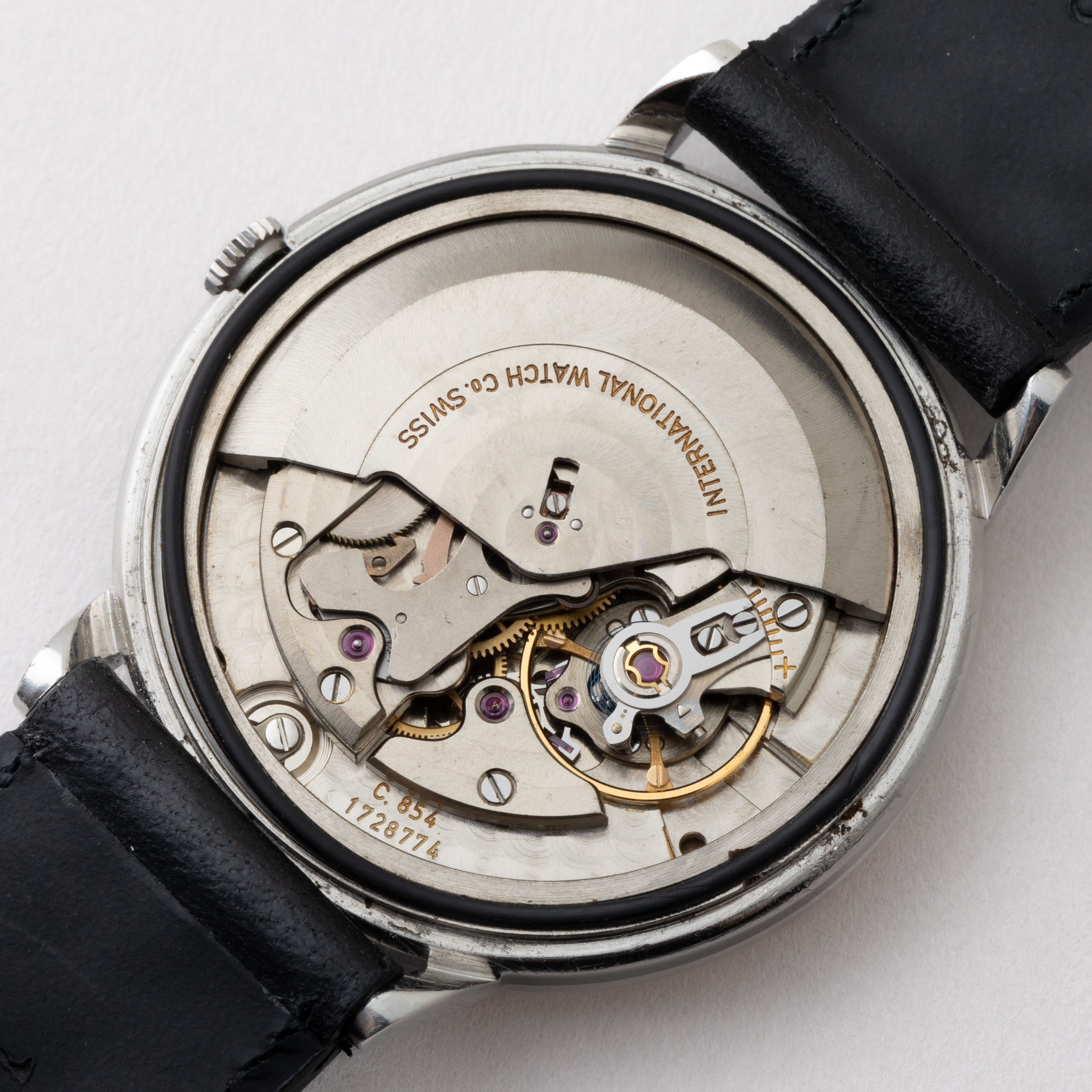 IWC 1963年製 ラウンドケース ノンデイト ペラトン式自動巻き R803A