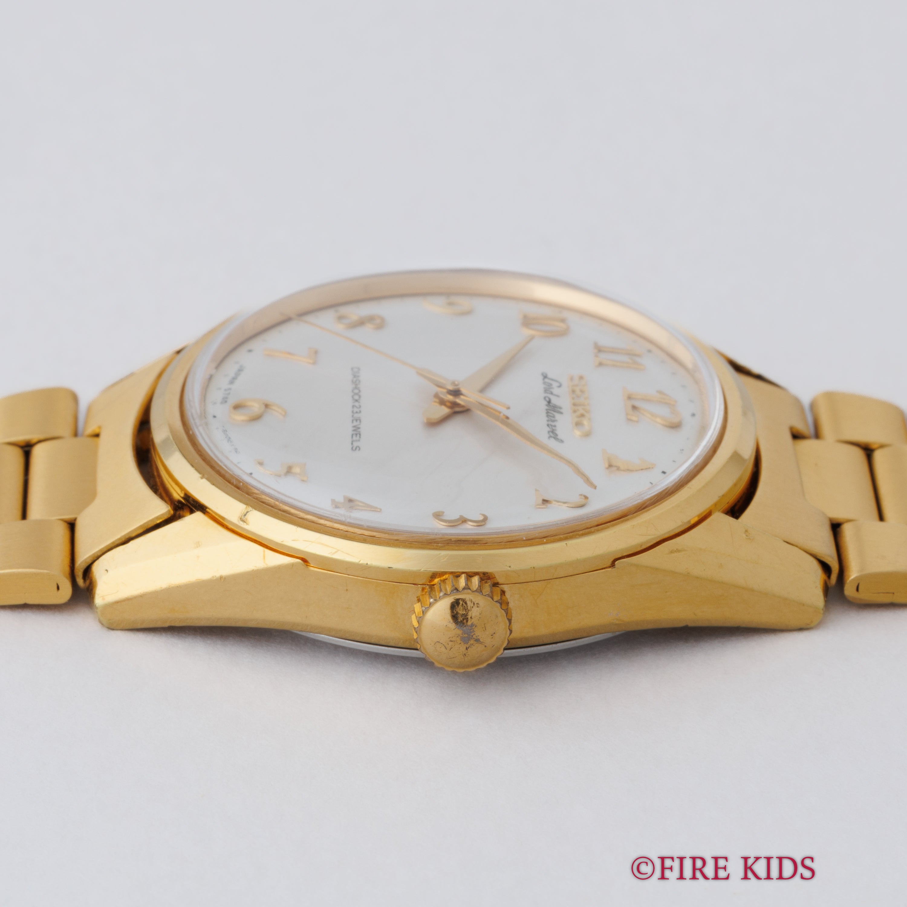 セイコー ロードマーベル Ref.5740-8000 ロービート 1966年製 SGPケース 純正ブレス付き