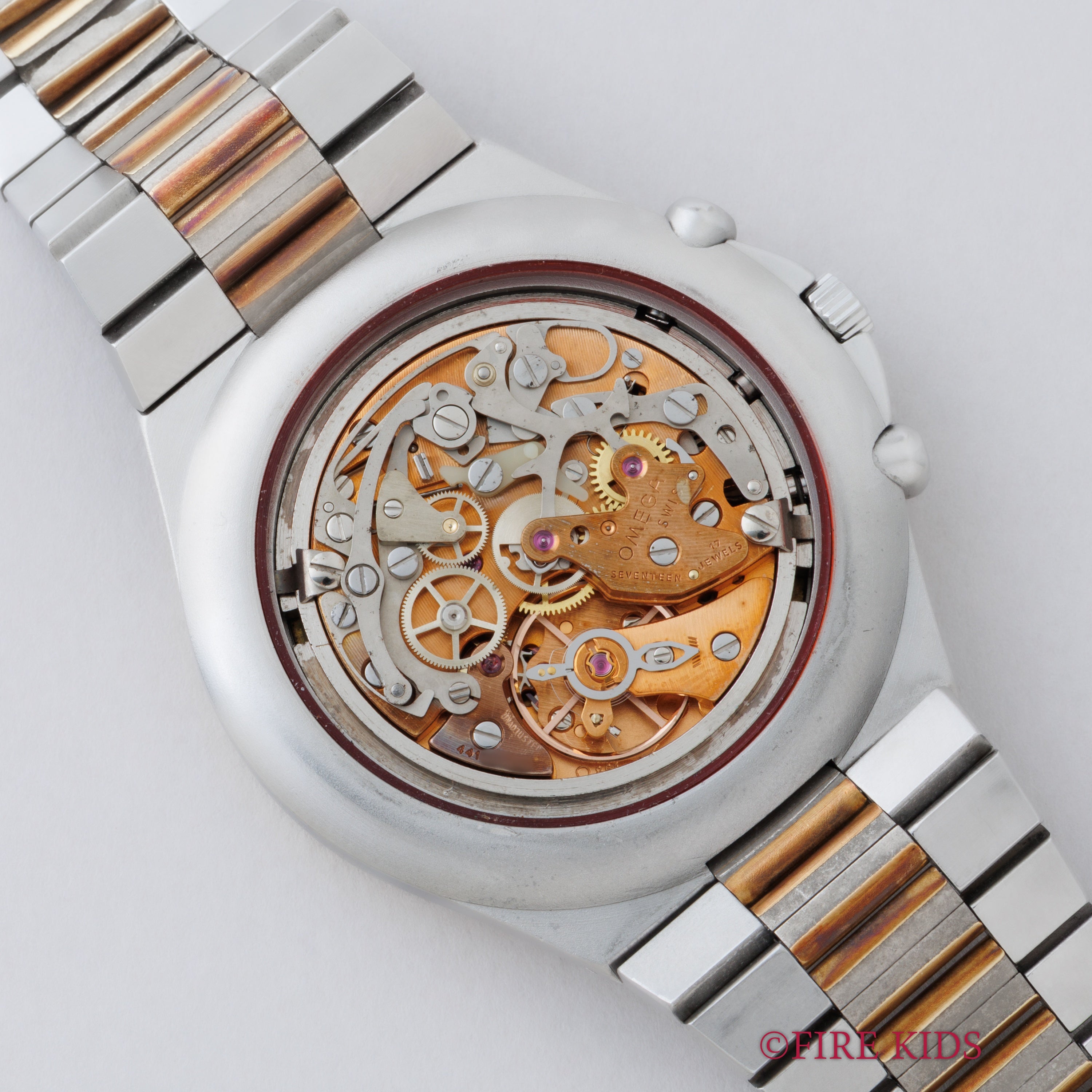 オメガ スピードマスター 1982年製 Ref.145.0040 西ドイツ限定モデル コンビ 手巻きCal.861