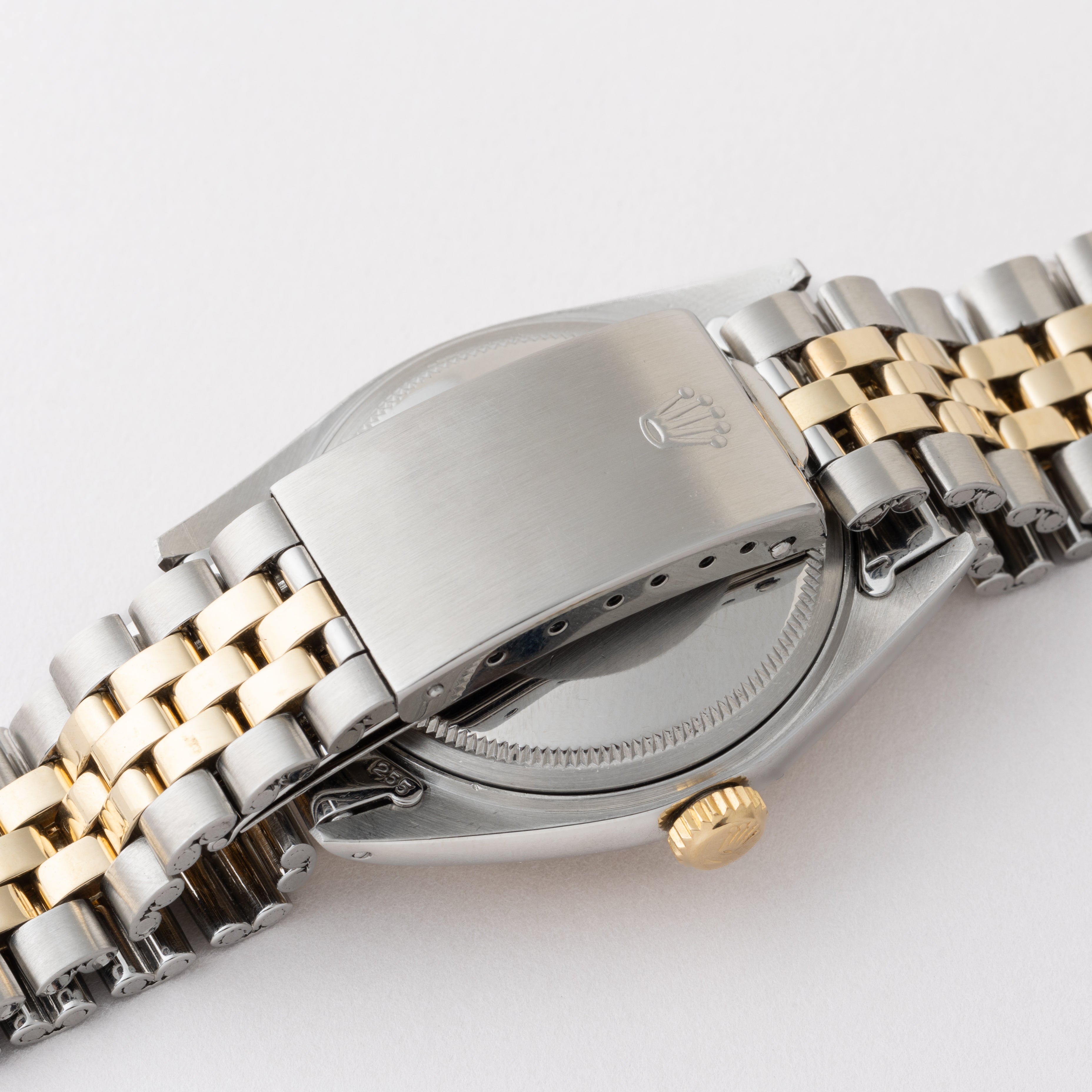【鑑定済】ロレックス　デイトジャスト　1601【専用】 ロレックス ROLEX ”デイトジャスト Ref-1601 ブルー文字盤” 段