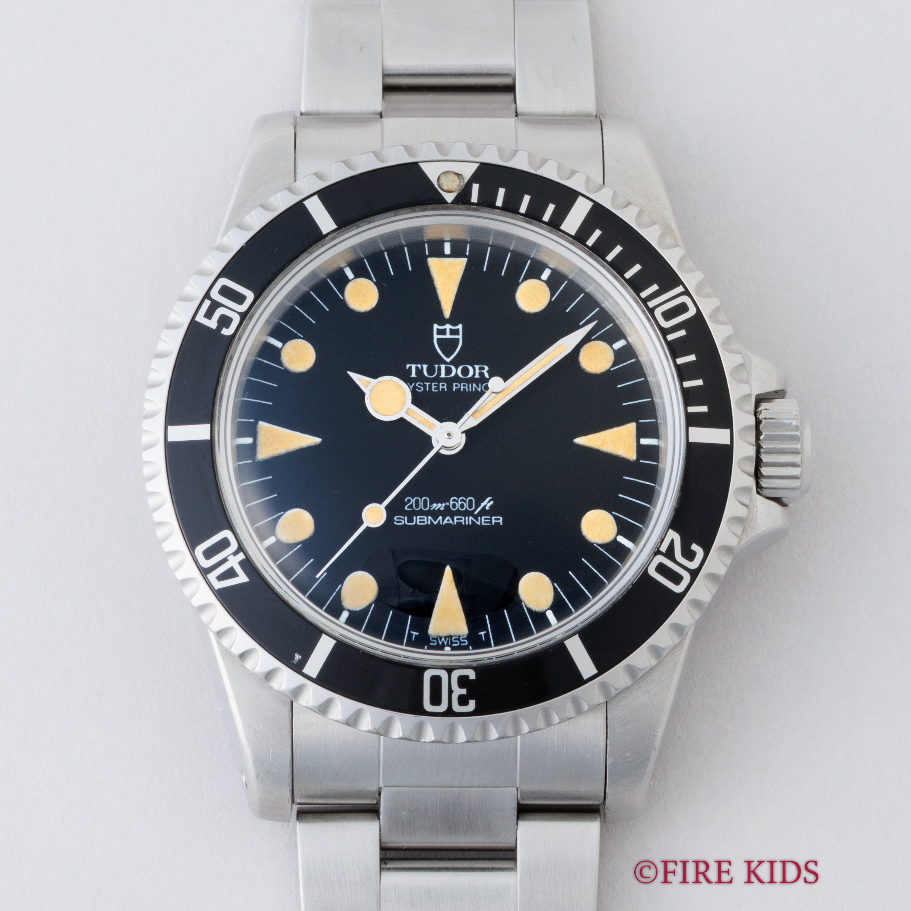 チューダー サブマリーナー ノンデイト 1984年製 ロリポップ ドーム風防 Ref.9401/0 オールトリチウム