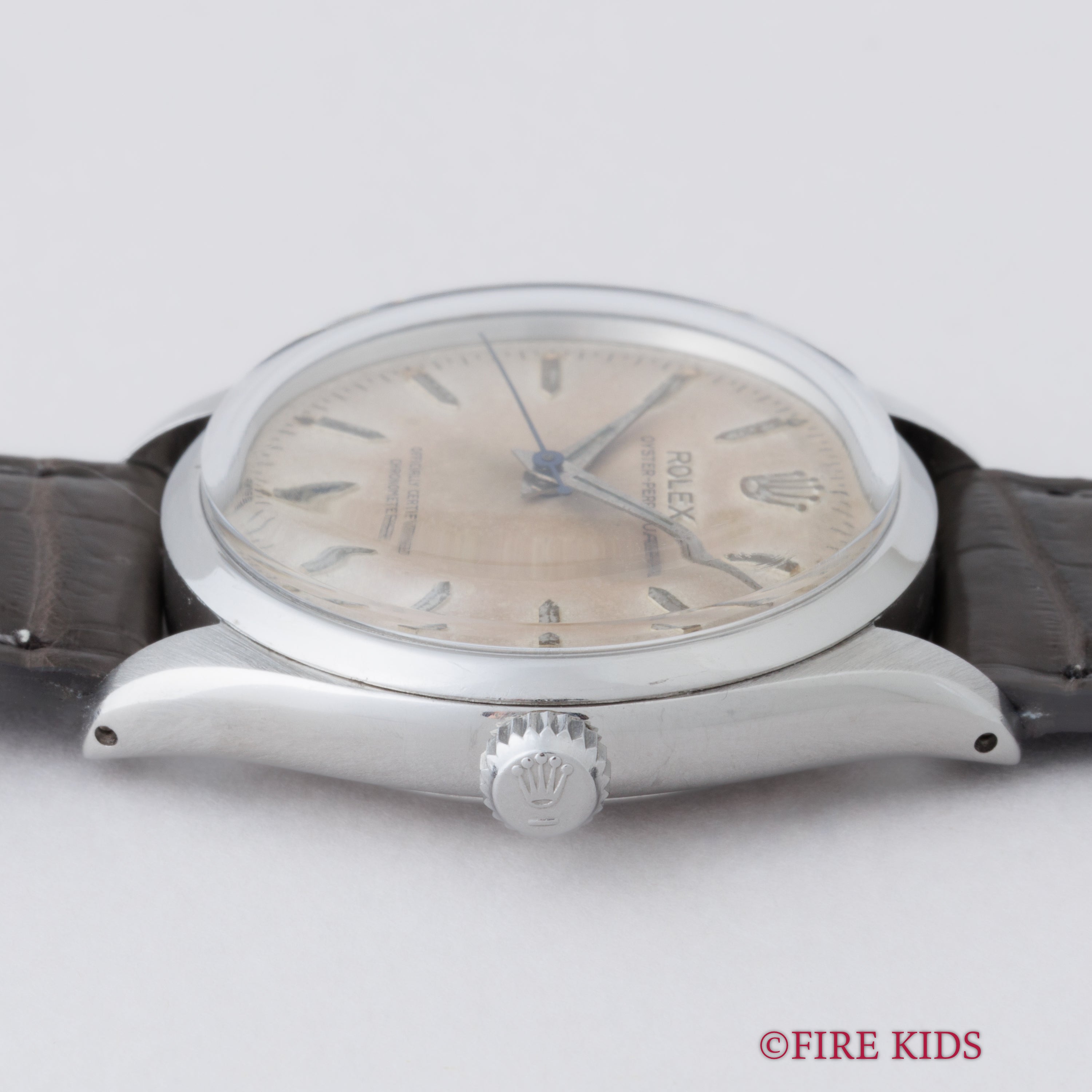 ロレックス オイスターパーペチュアル 1956年製 Ref.6564 自動巻き Cal.1030 パティーナダイヤル