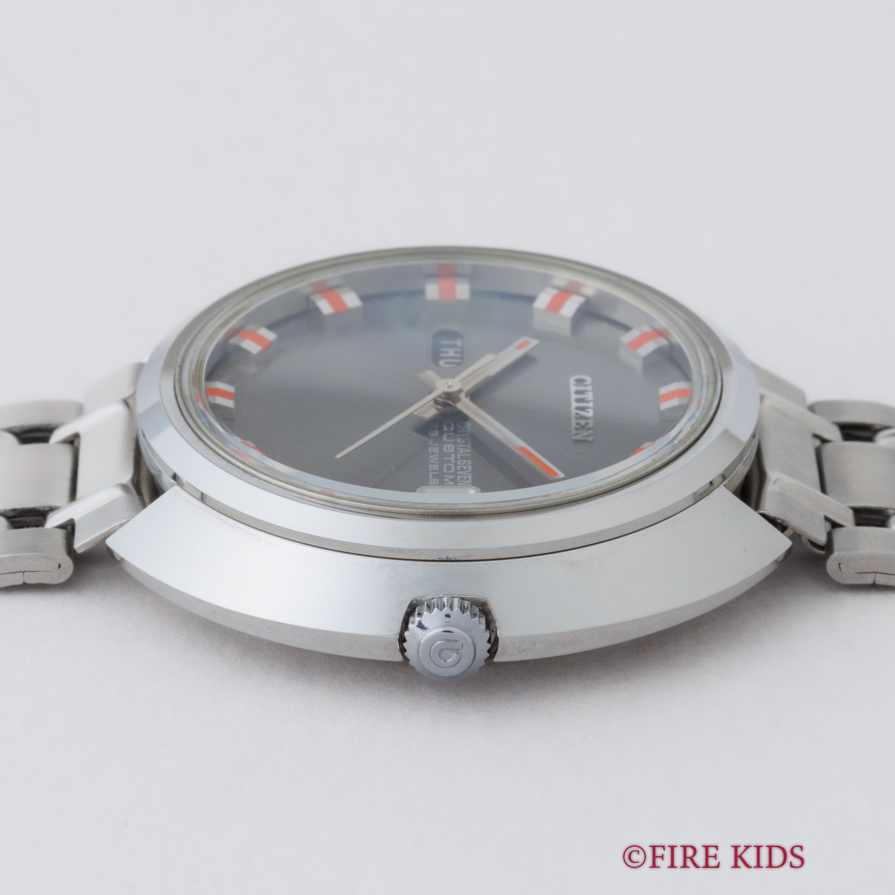 シチズン クリスタルセブン カスタム ナイアガラ  1969年製 未使用品 自動巻 純正ブレス タグ付き