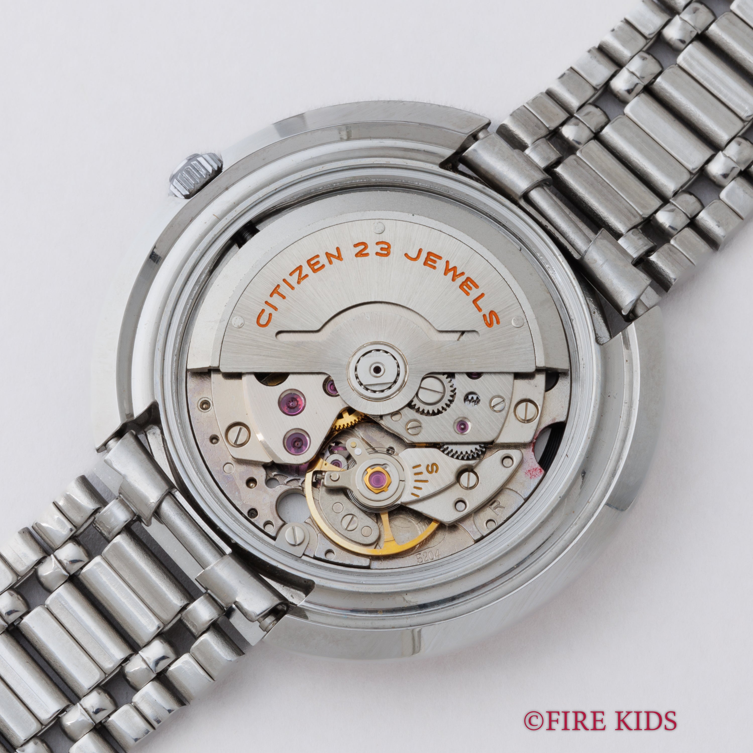 シチズン クリスタルセブン カスタム ナイアガラ  1969年製 未使用品 自動巻 純正ブレス タグ付き