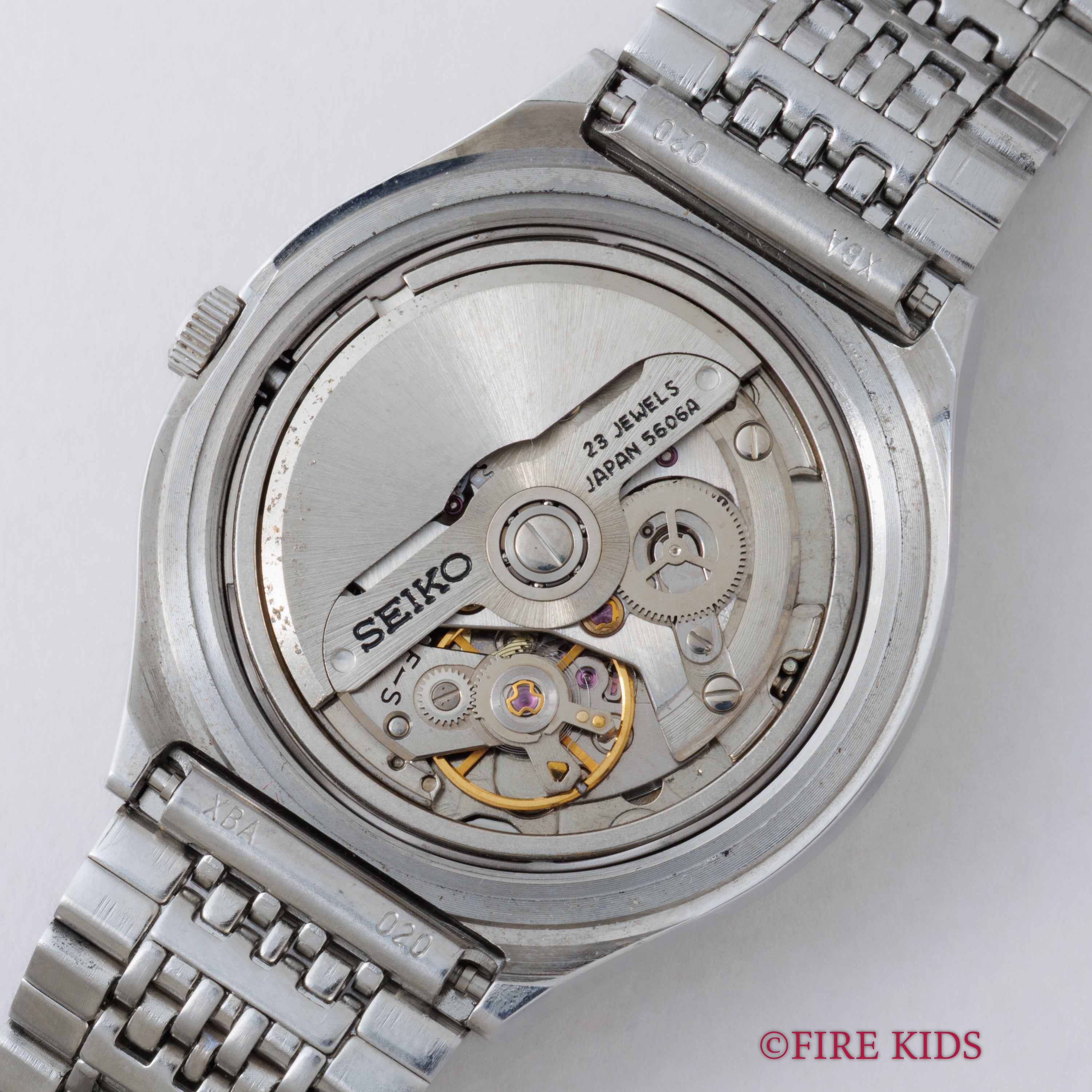 セイコー ロードマチック 1973年製 自動巻き グリーンダイヤル 5面カットガラス 56LM 5606-7320 純正ブレス タグ付き