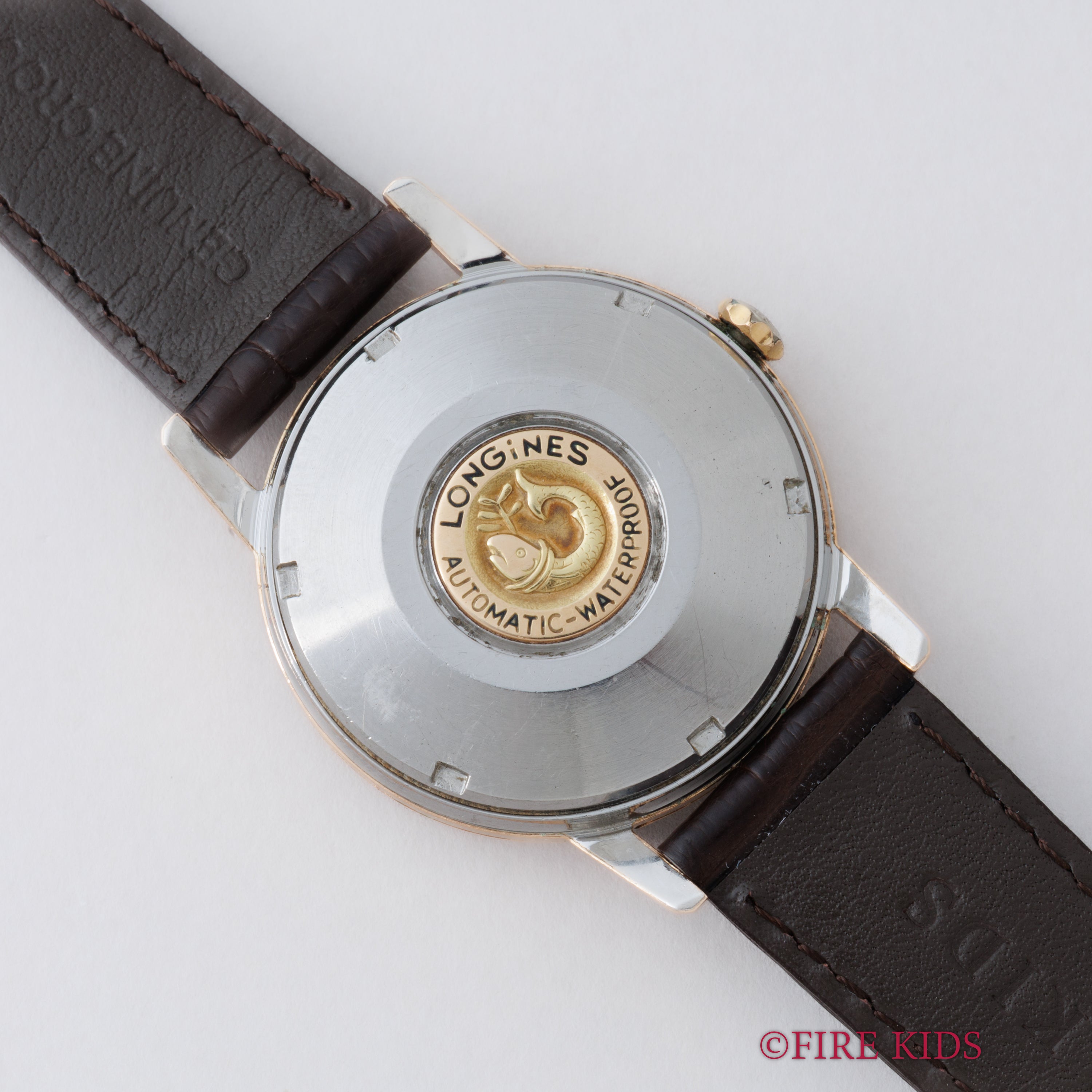 ロンジン コンクエスト 金張りケース/ステンバック 1960年代製 自動巻き Cal.291