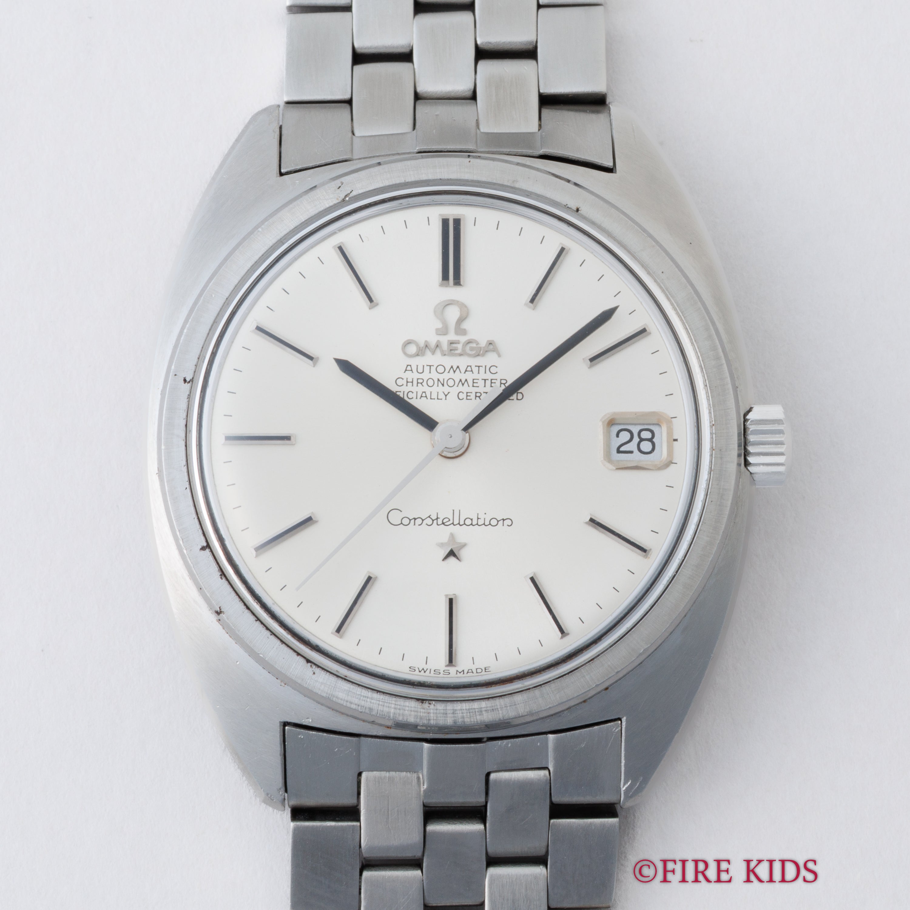 オメガ コンステレーション ジェンタデザイン前期型 1969年製 Ref.168.017 SP 純正ブレス付