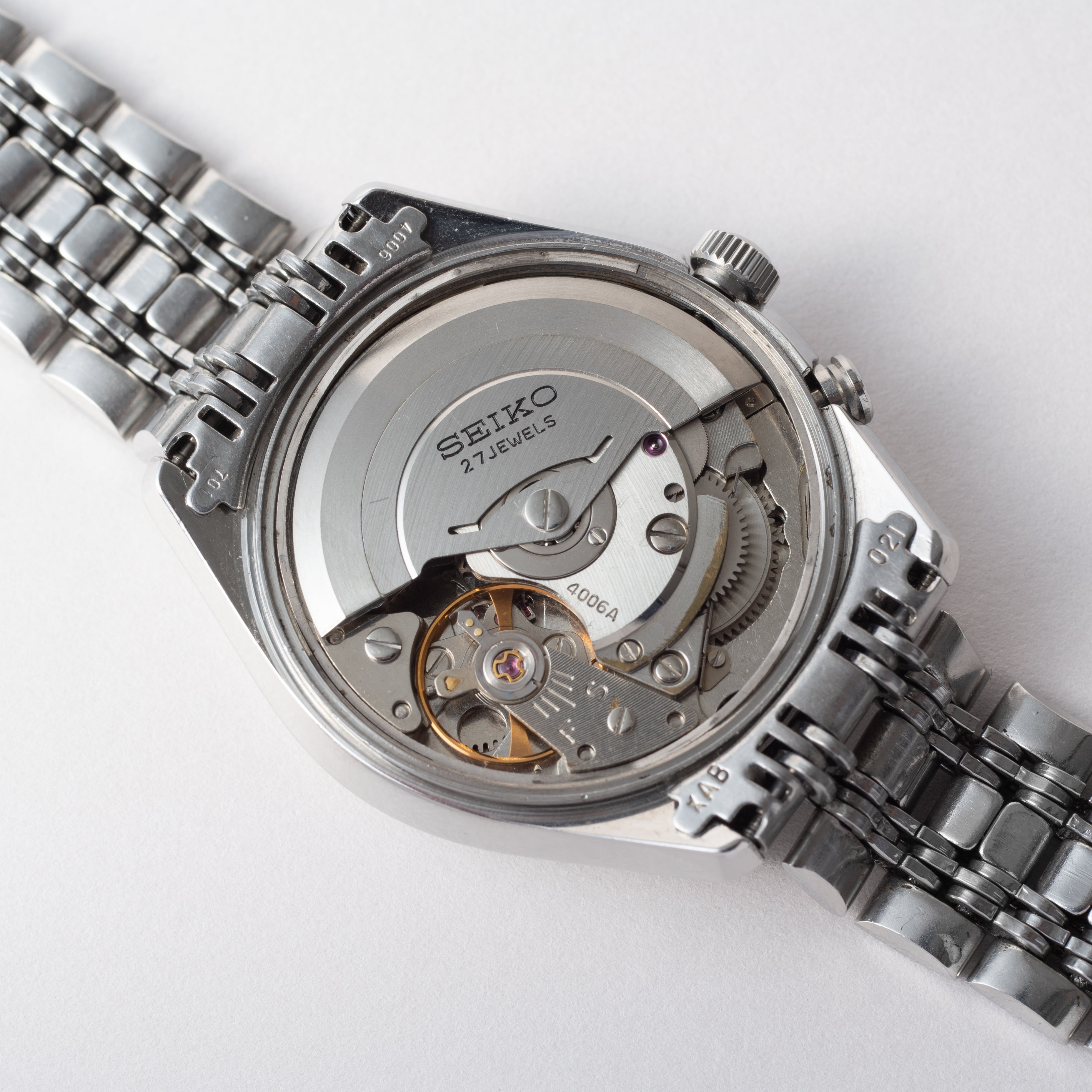人気限定品SEIKO セイコー 腕時計 自動巻き 4006-7010 BELL-MATIC ベルマチック 27JEWELS 訳アリ その他