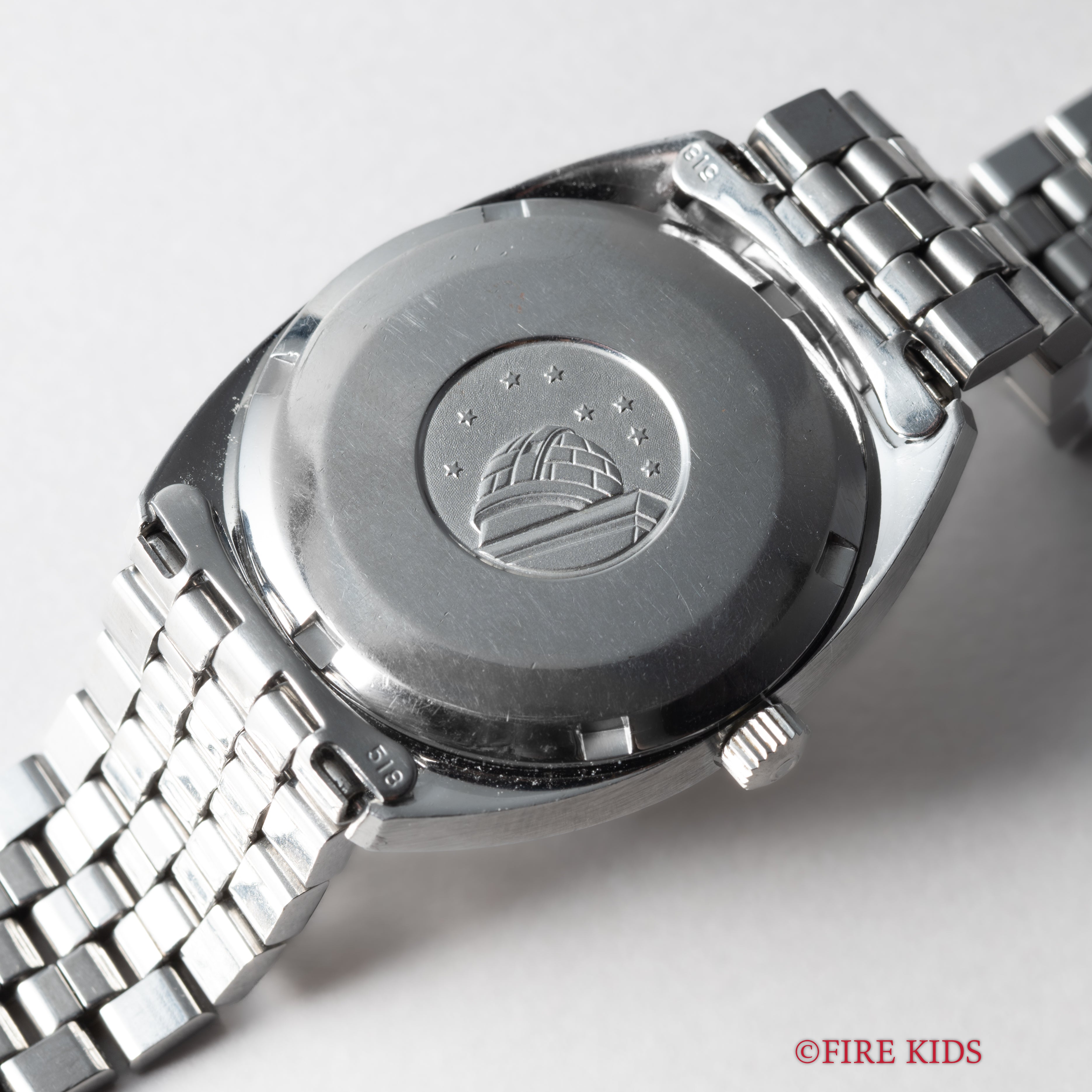 オメガ コンステレーション ジェンタ 1969年製 Ref.168.027 リネンダイヤル WGコインエッジベゼル 純正ブレス