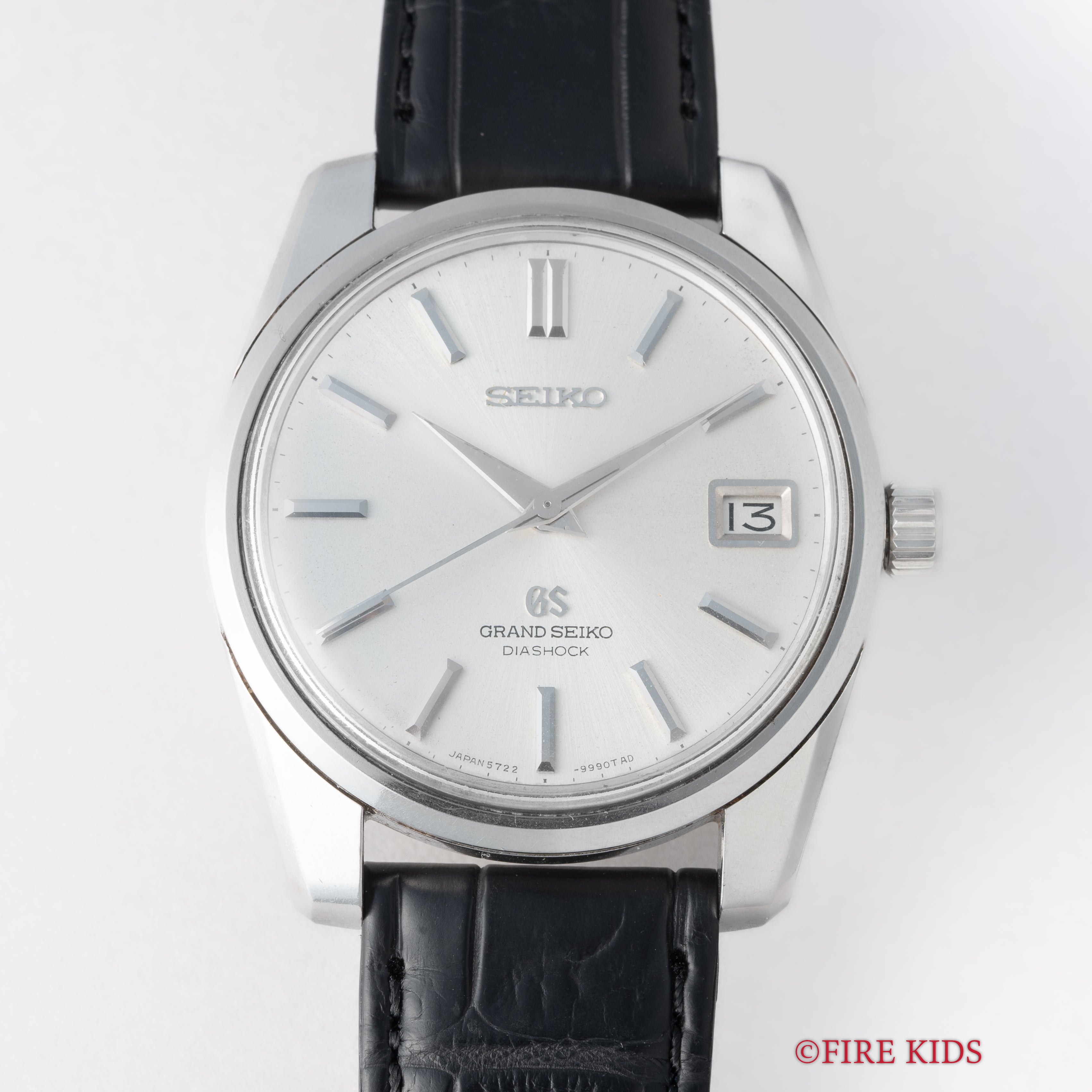 グランドセイコー セカンドモデル後期 1966年製 5722-9990 57GS ライオンメダリオン ロービート手巻