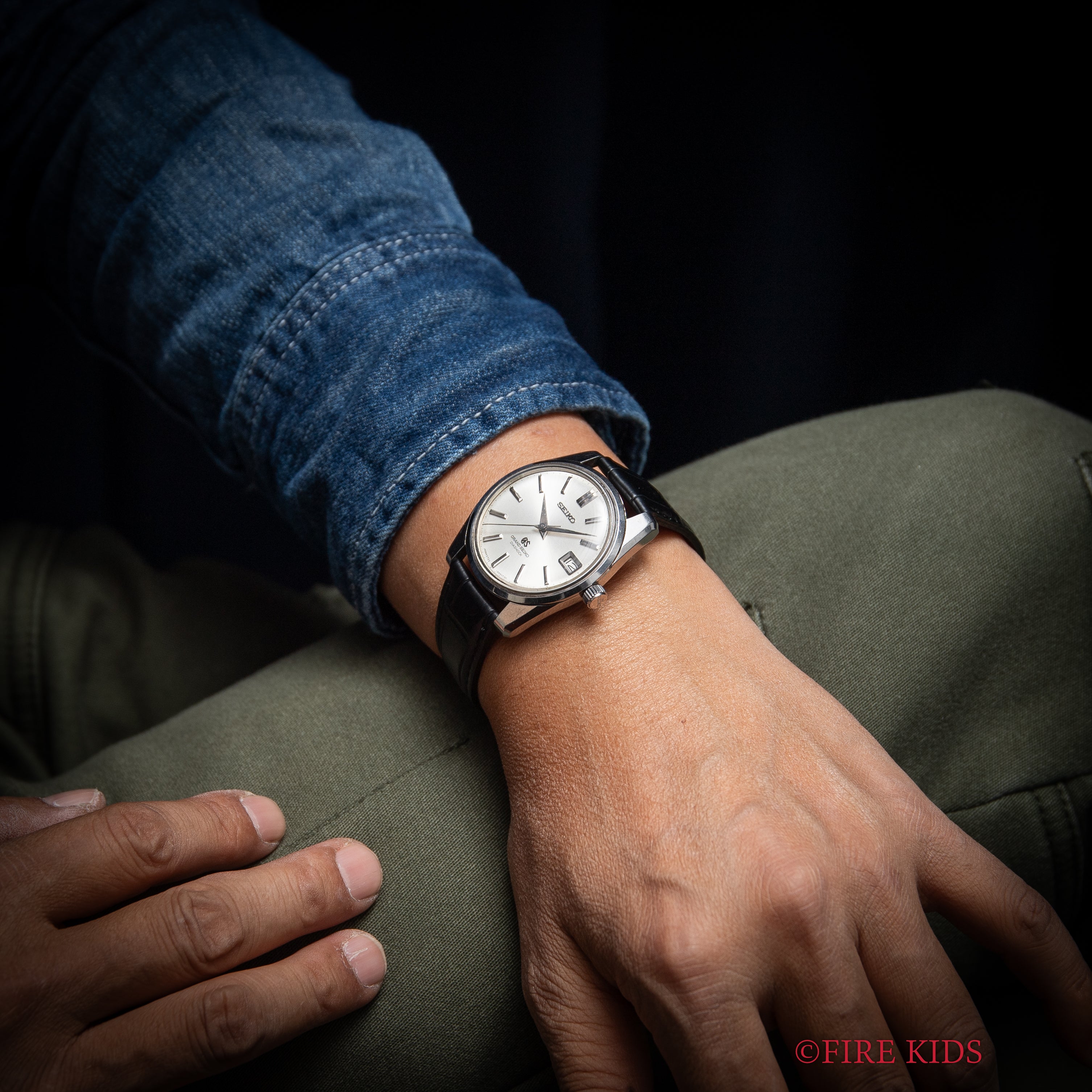 グランドセイコー セカンドモデル後期 1966年製 5722-9990 57GS ライオンメダリオン ロービート手巻