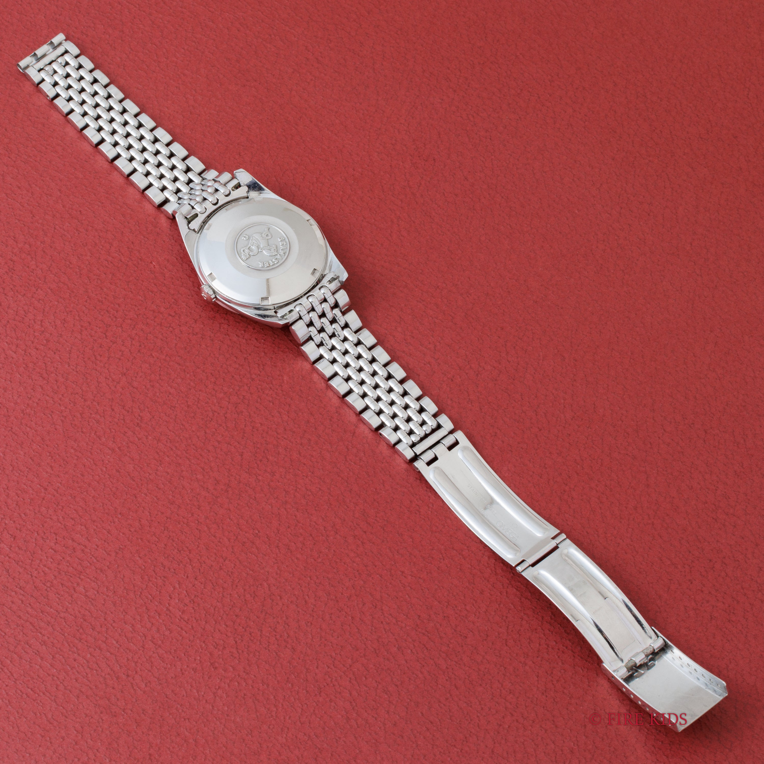 オメガ シーマスター 1965年製 Ref.166.010 自動巻 Cal.562 シルバーダイヤル 純正ライスブレス
