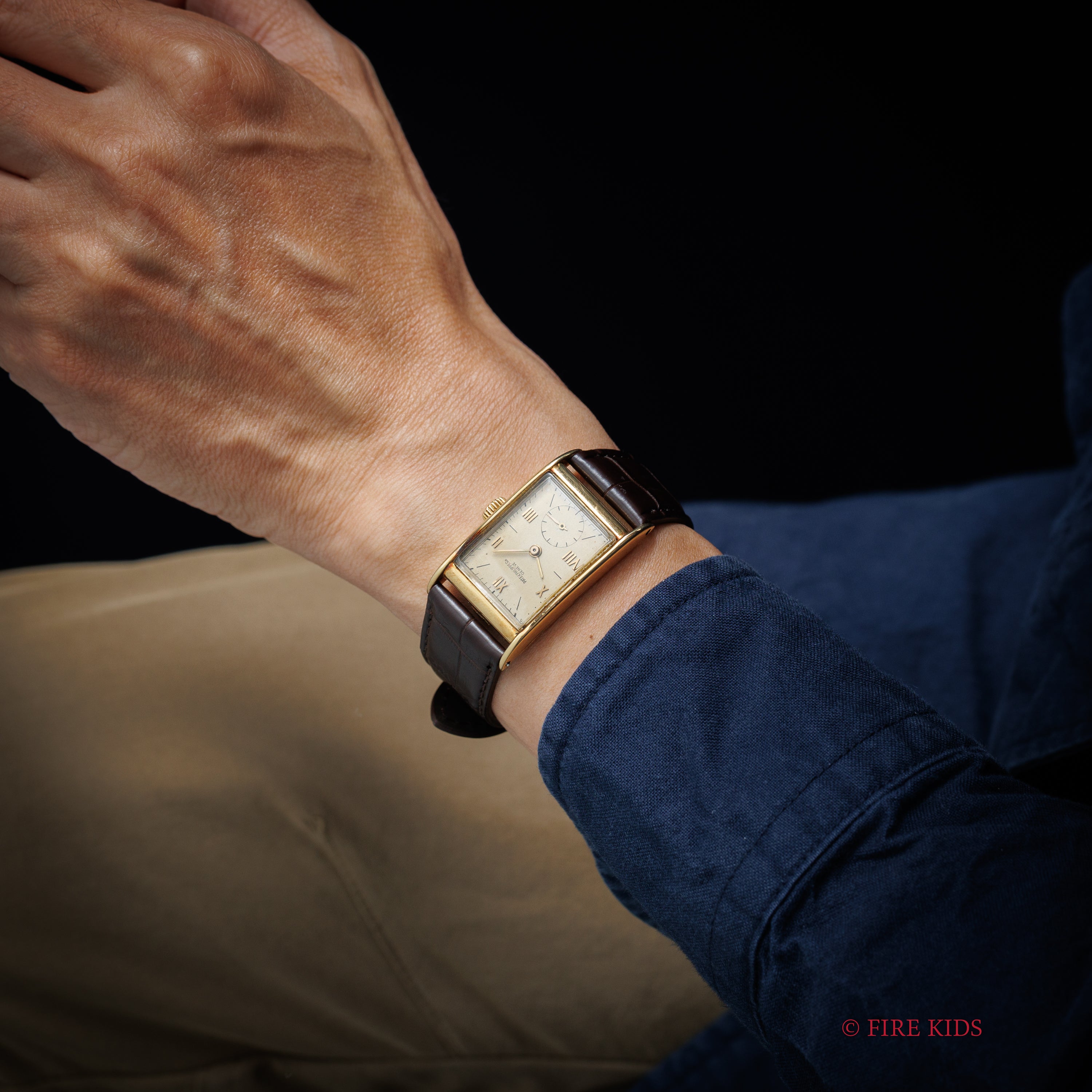 パテック・フィリップ レクタンギュラーケース 1944年製 Ref