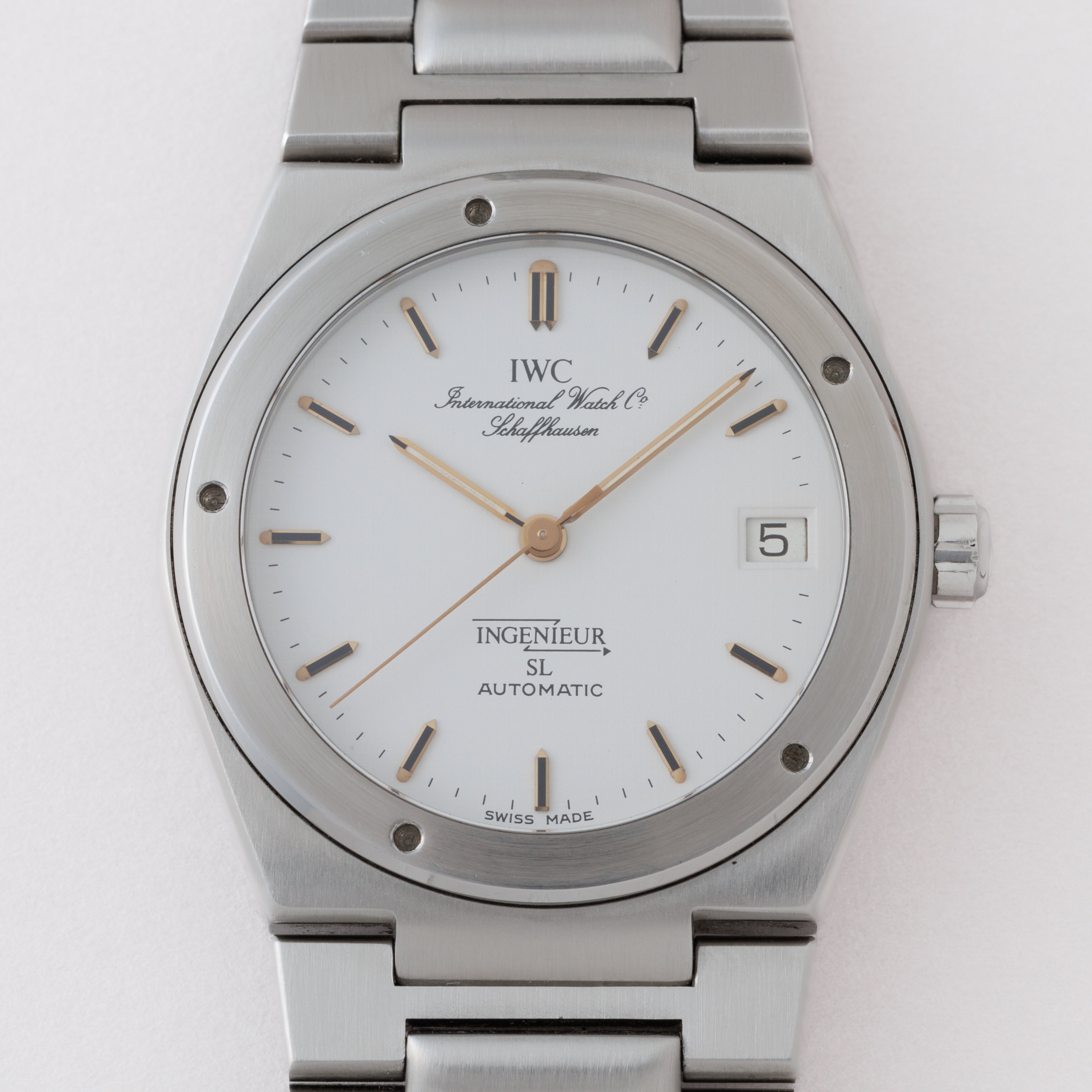 IWC インヂュニアSL  Ref.3505 1980年代製 Cal.375