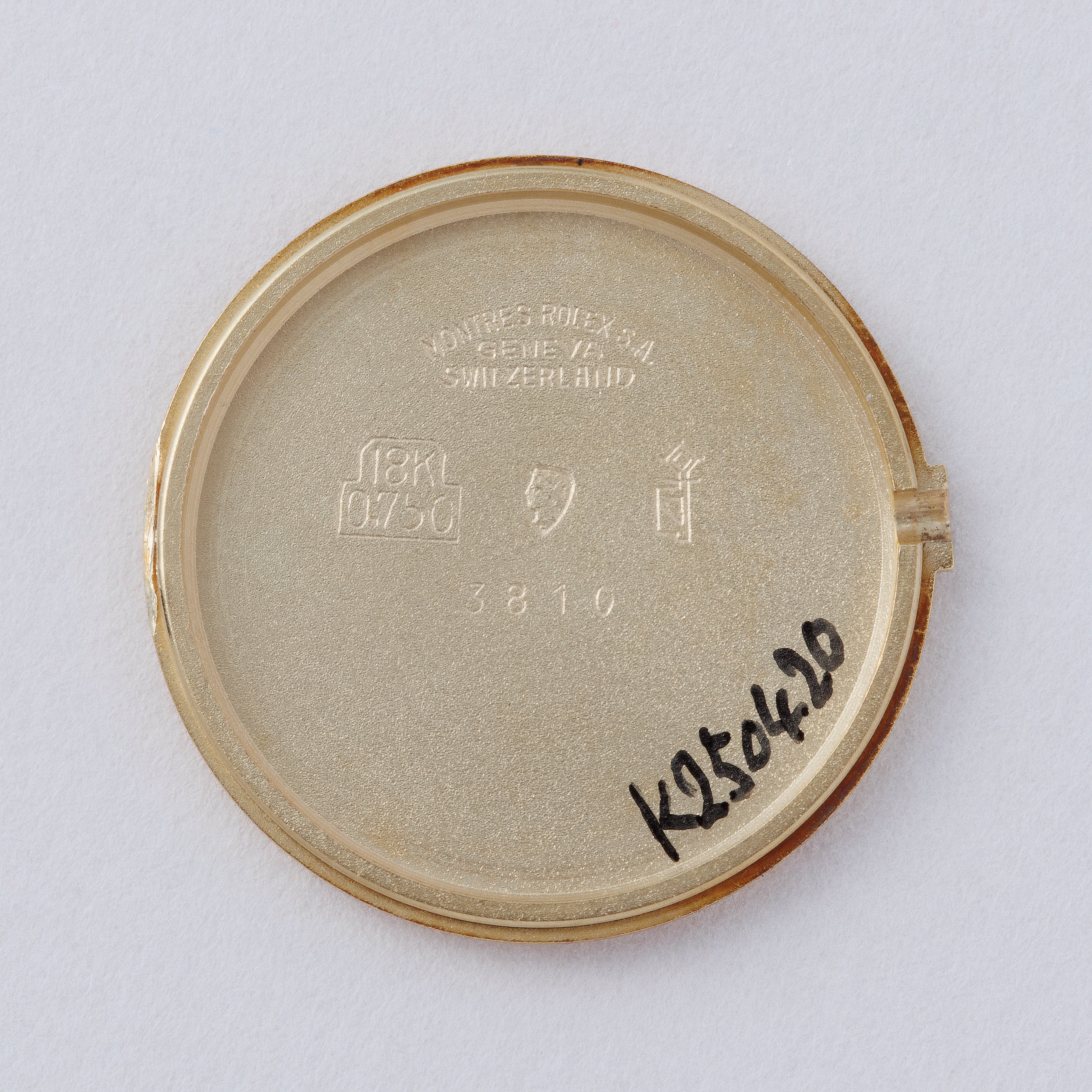 ロレックス チェリーニ レディース 1971年製 Ref.3810 18金無垢イエローゴールド GP王冠尾錠