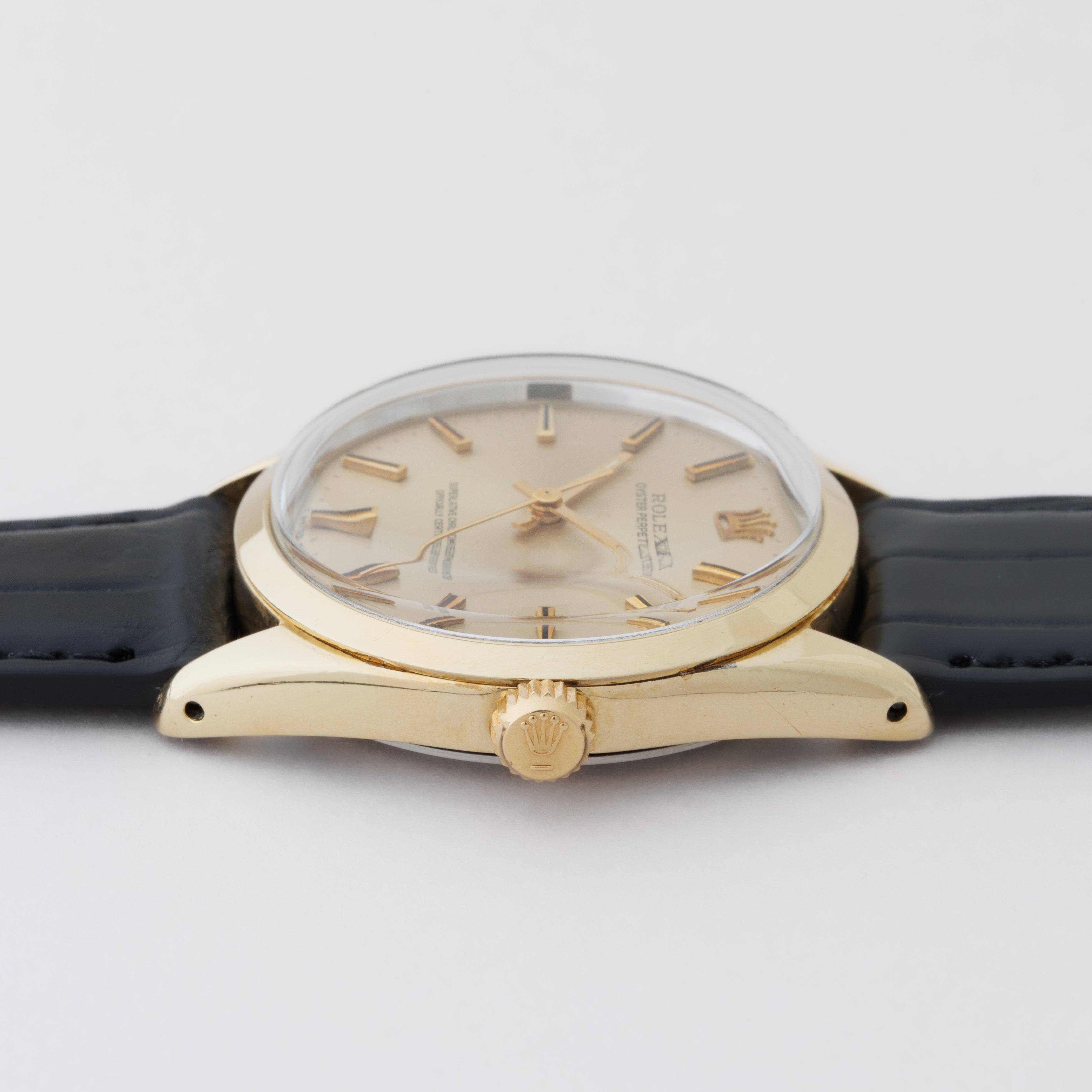 ロレックス オイスターパーペチュアル 1972年製 Ref.1024 金張り