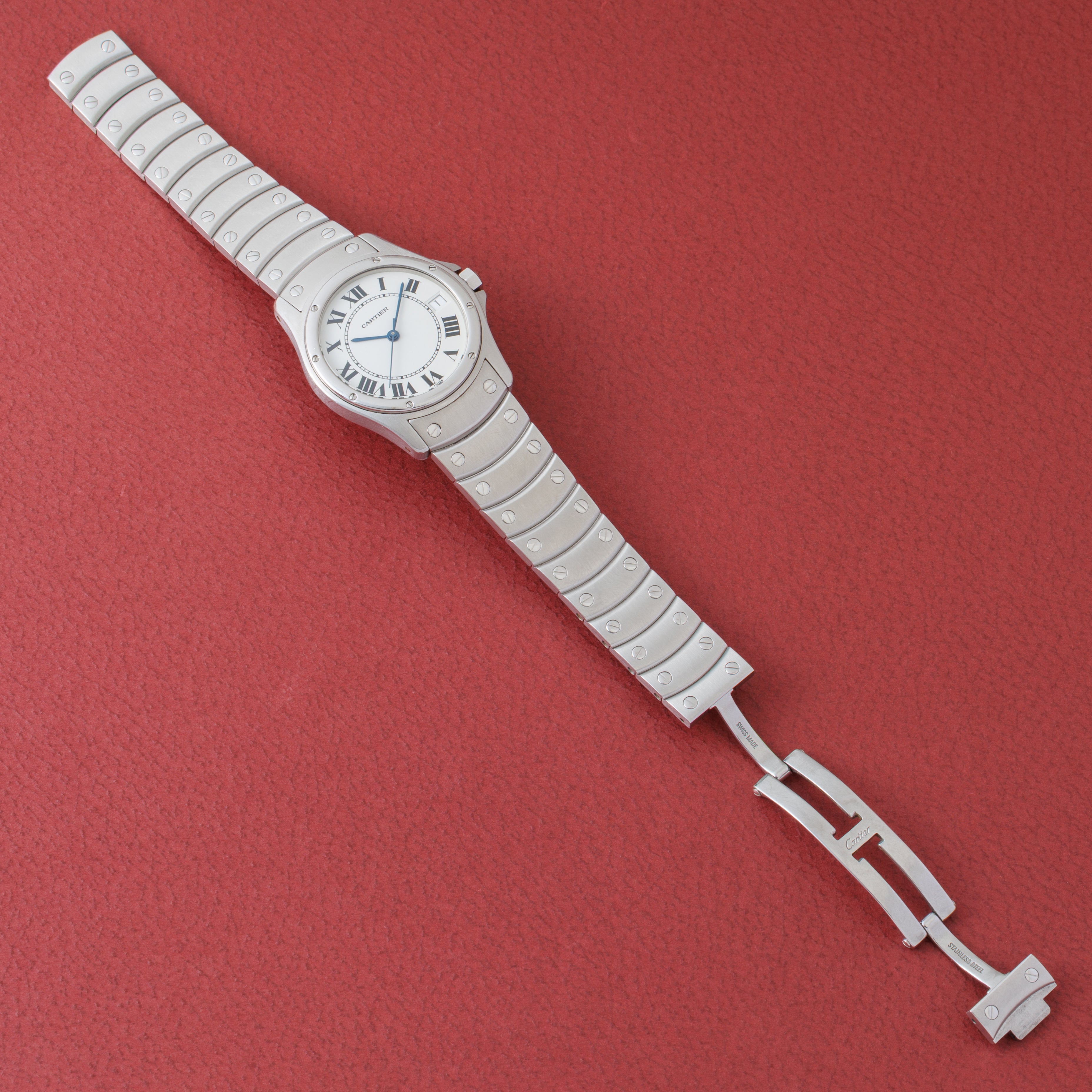 管88カルティエ　CARTIER サントス  12ミリ2コマ 管88カルティエ CARTIER サントス 12ミリ2コマ 管88カルティエ