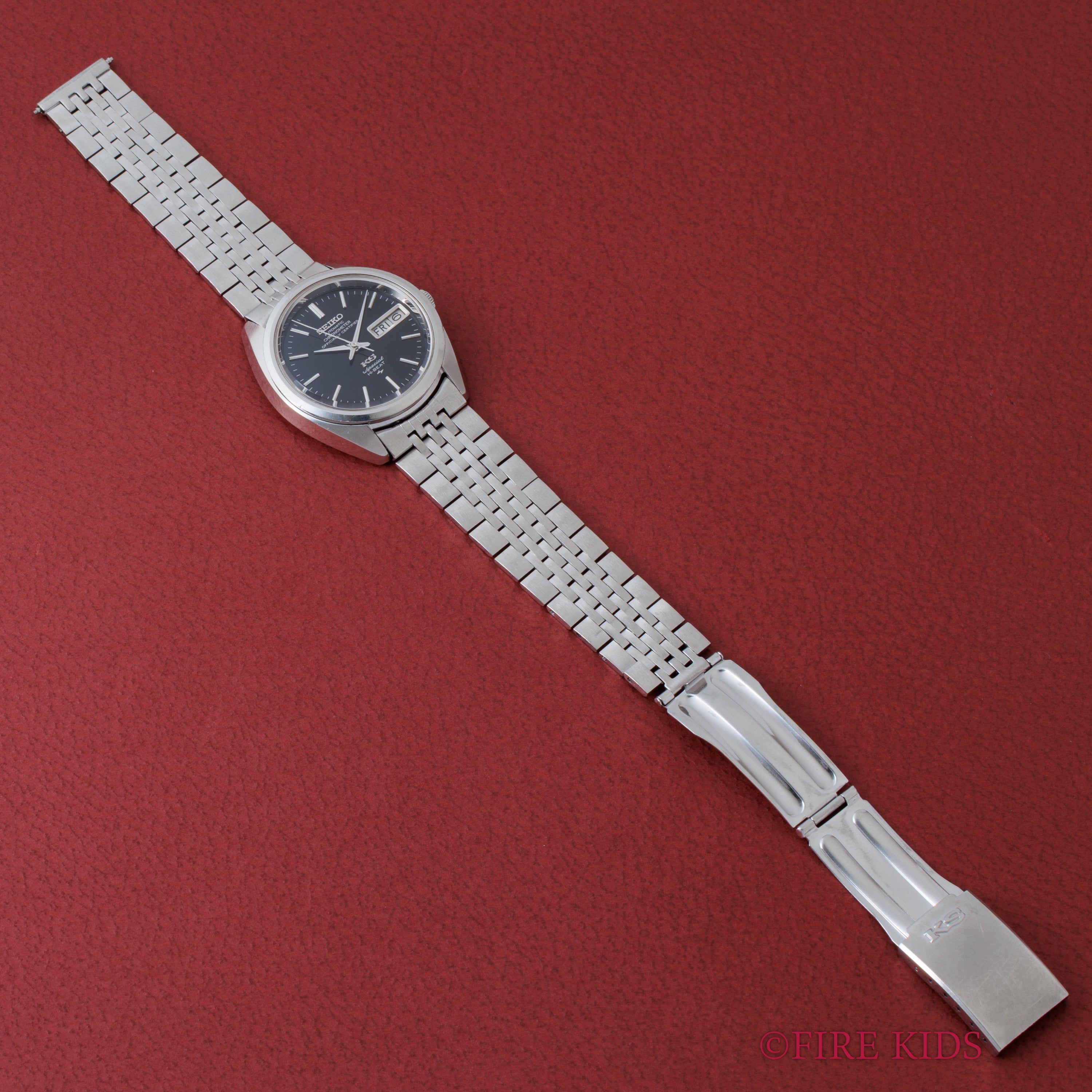 キングセイコー クロノメーター スペシャル 1971年製 ブラックダイヤル Ref.5246-6000 52KS ハイビート自動巻き