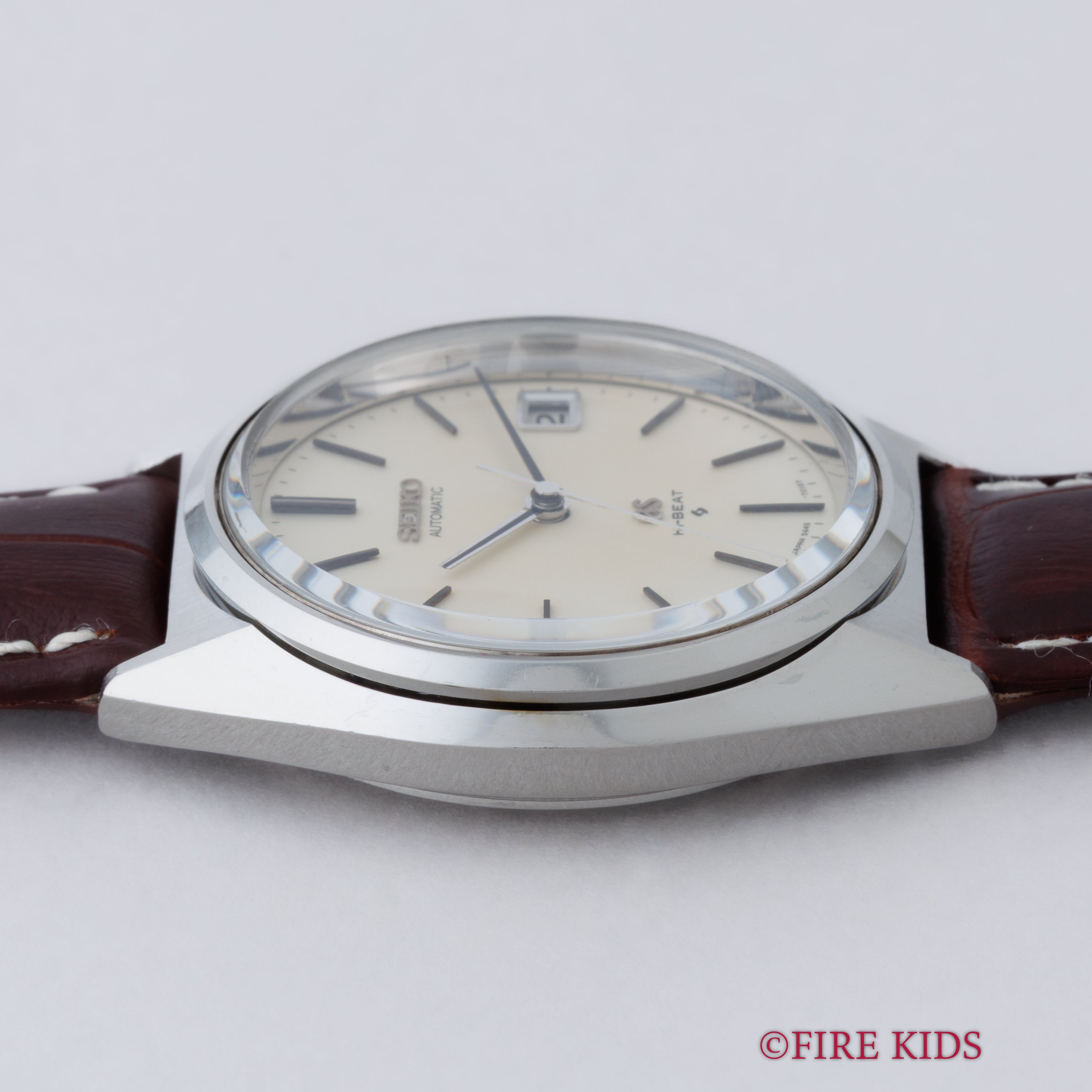 グランドセイコー 1973年製 Ref.5645-7011 56GS ハイビート自動巻き アイボリーダイヤル