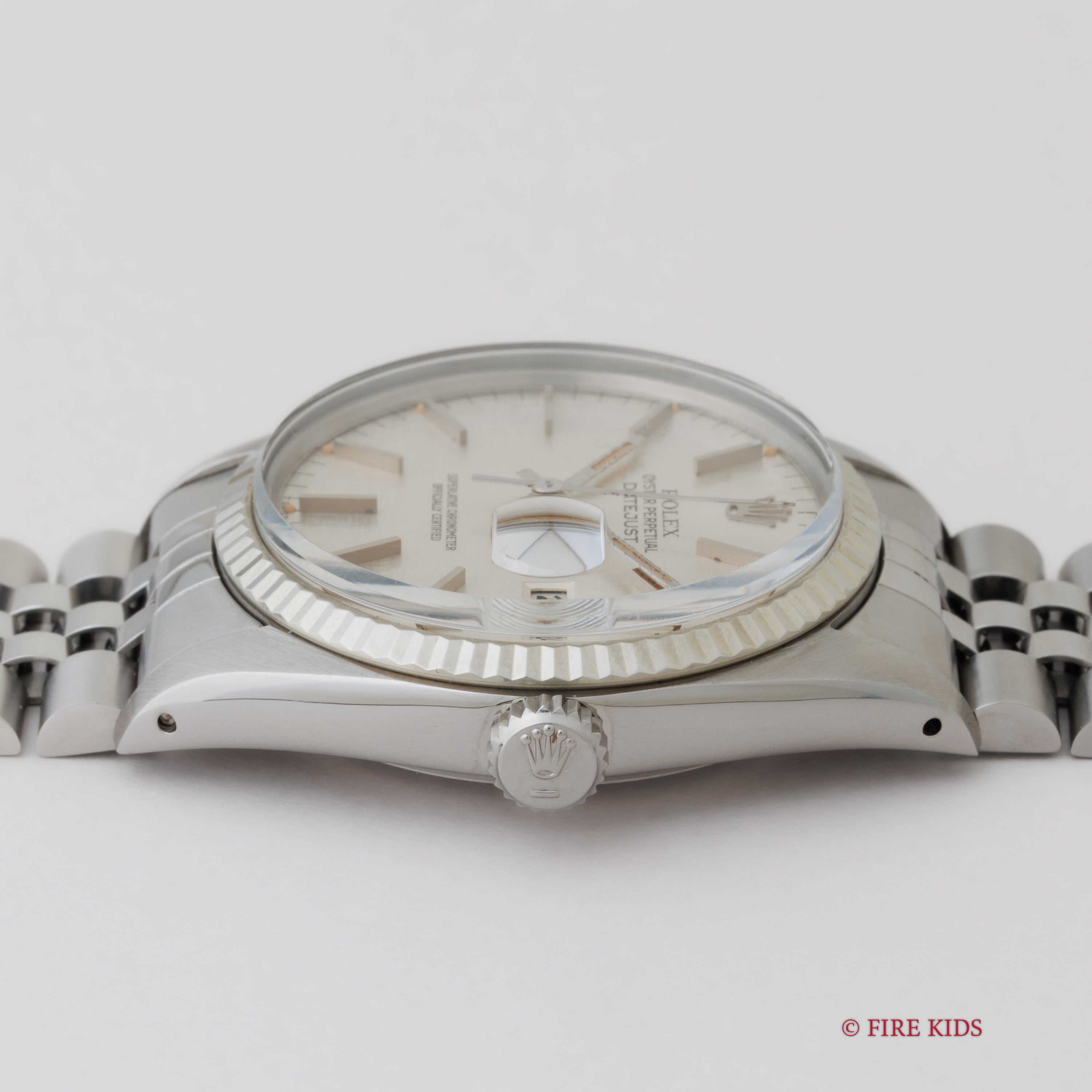 ロレックス デイトジャスト 自動巻き 1979年製 Ref.1601 リネンシルバーダイヤル