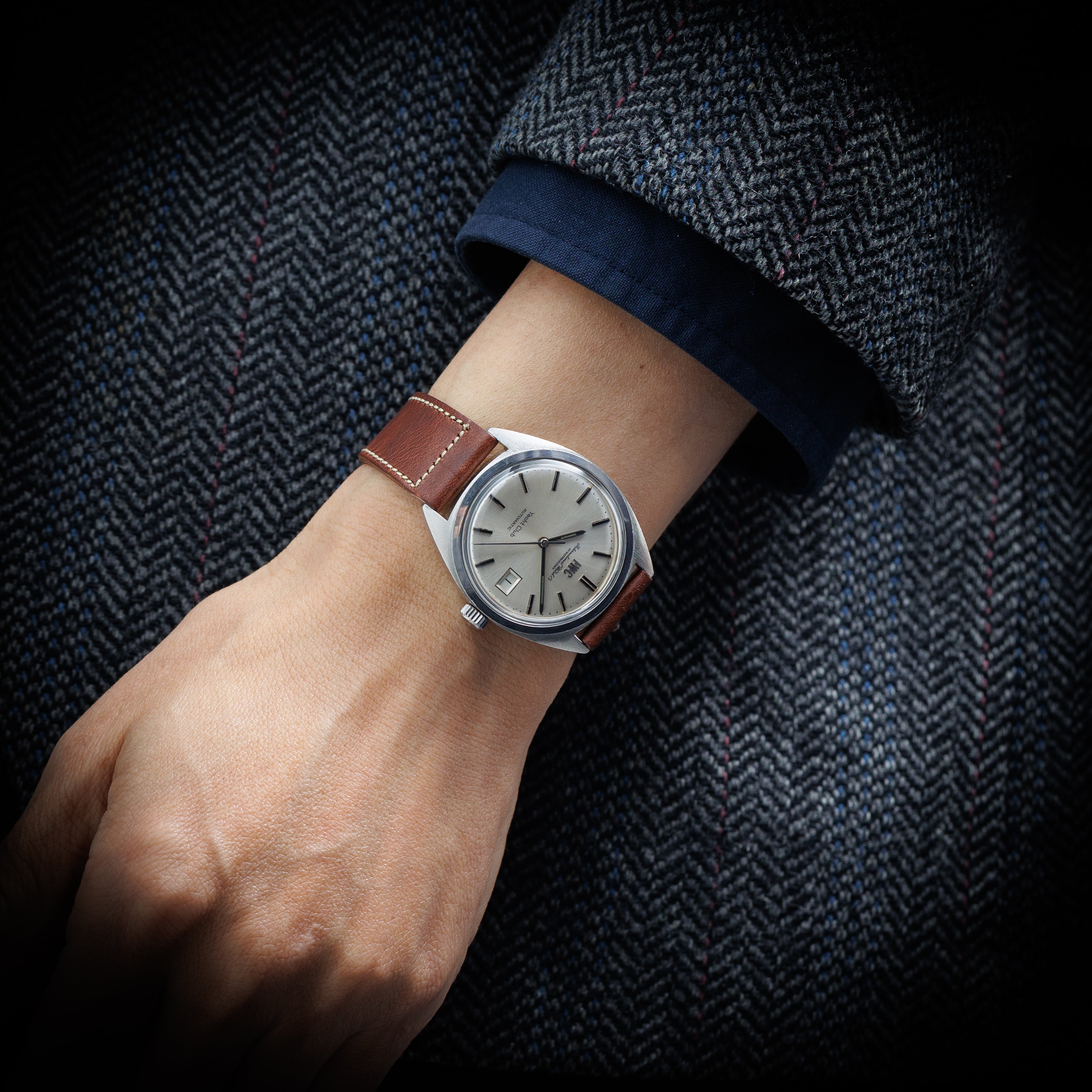 IWC ヨットクラブ 1971年製 シルバーダイヤル ペラトン式自動 IWC ヨットクラブ 1971年製 シルバーダイヤル ペラトン式自動