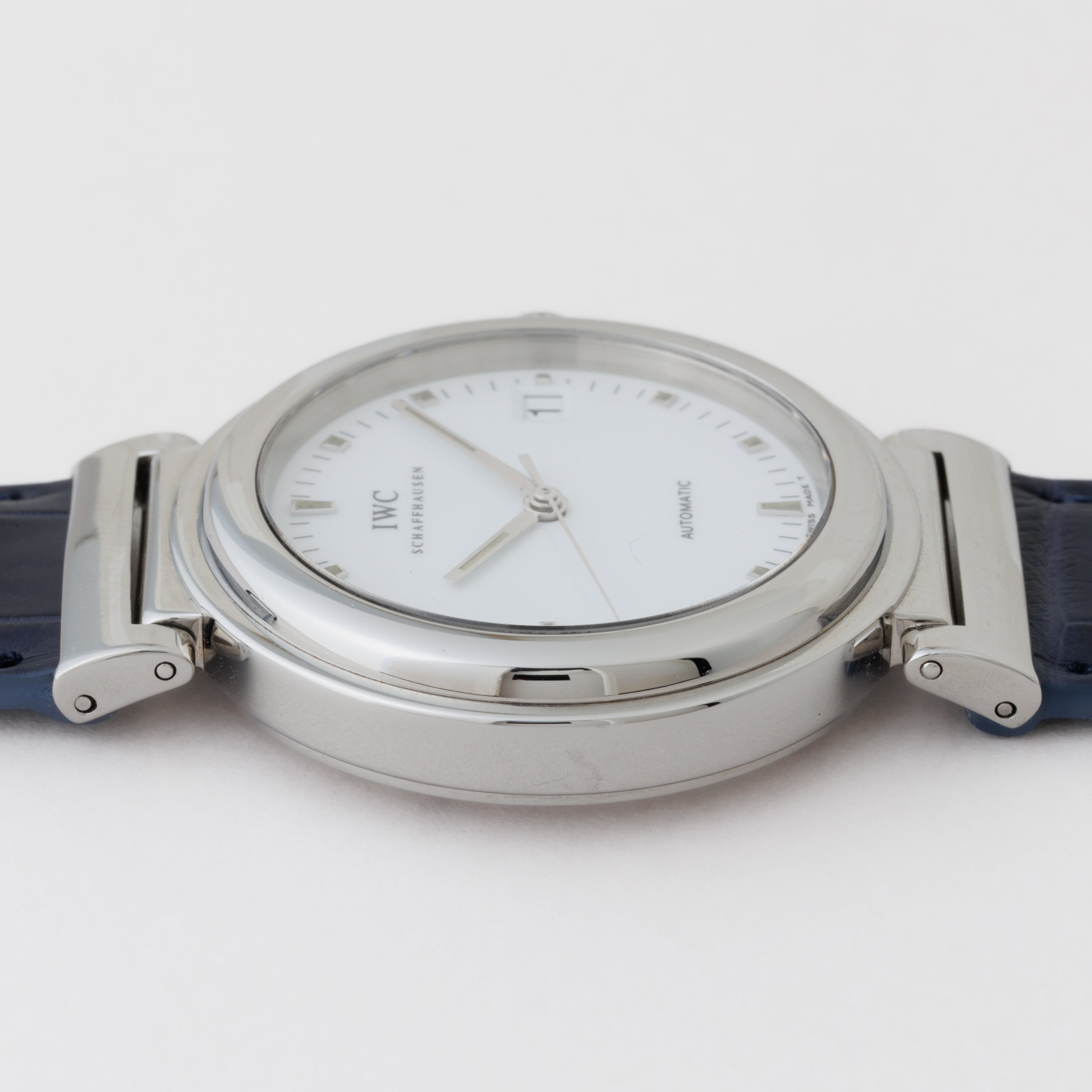 IWC	ダ・ヴィンチ ホワイトダイヤル 1998年製 自動巻 フレキシブルラグ