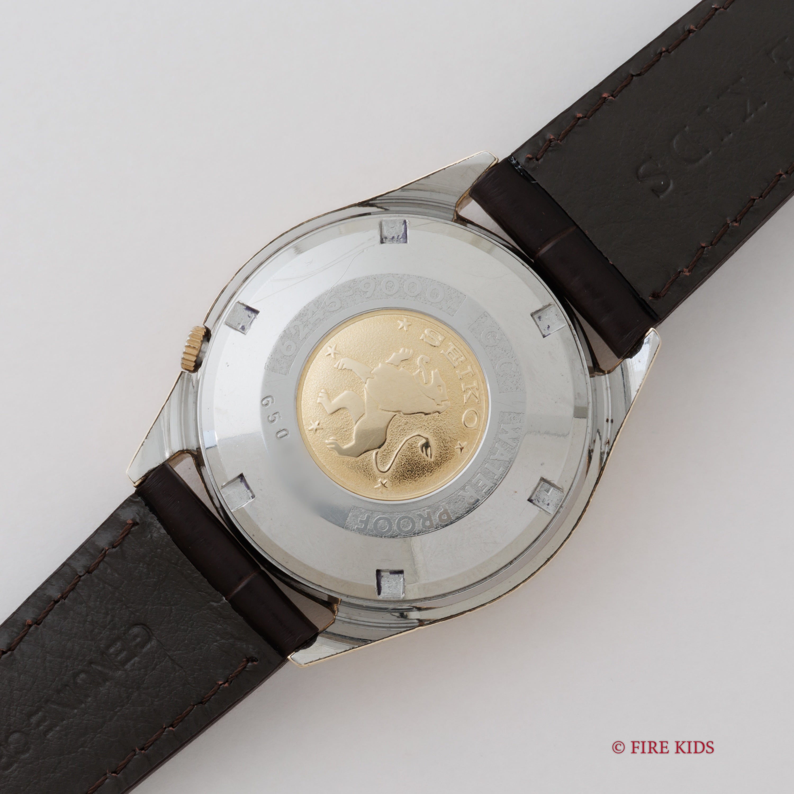 セイコーマチック クロノメーター 1966年製 金張り 獅子メダリオン Ref.6245-8000