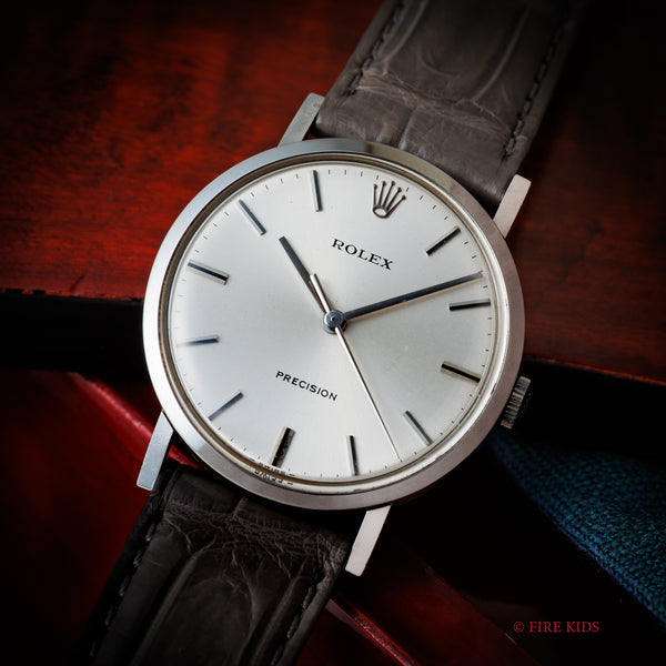 ロレックス プレシジョン 1976年製 Ref.34110 手巻き シルバー