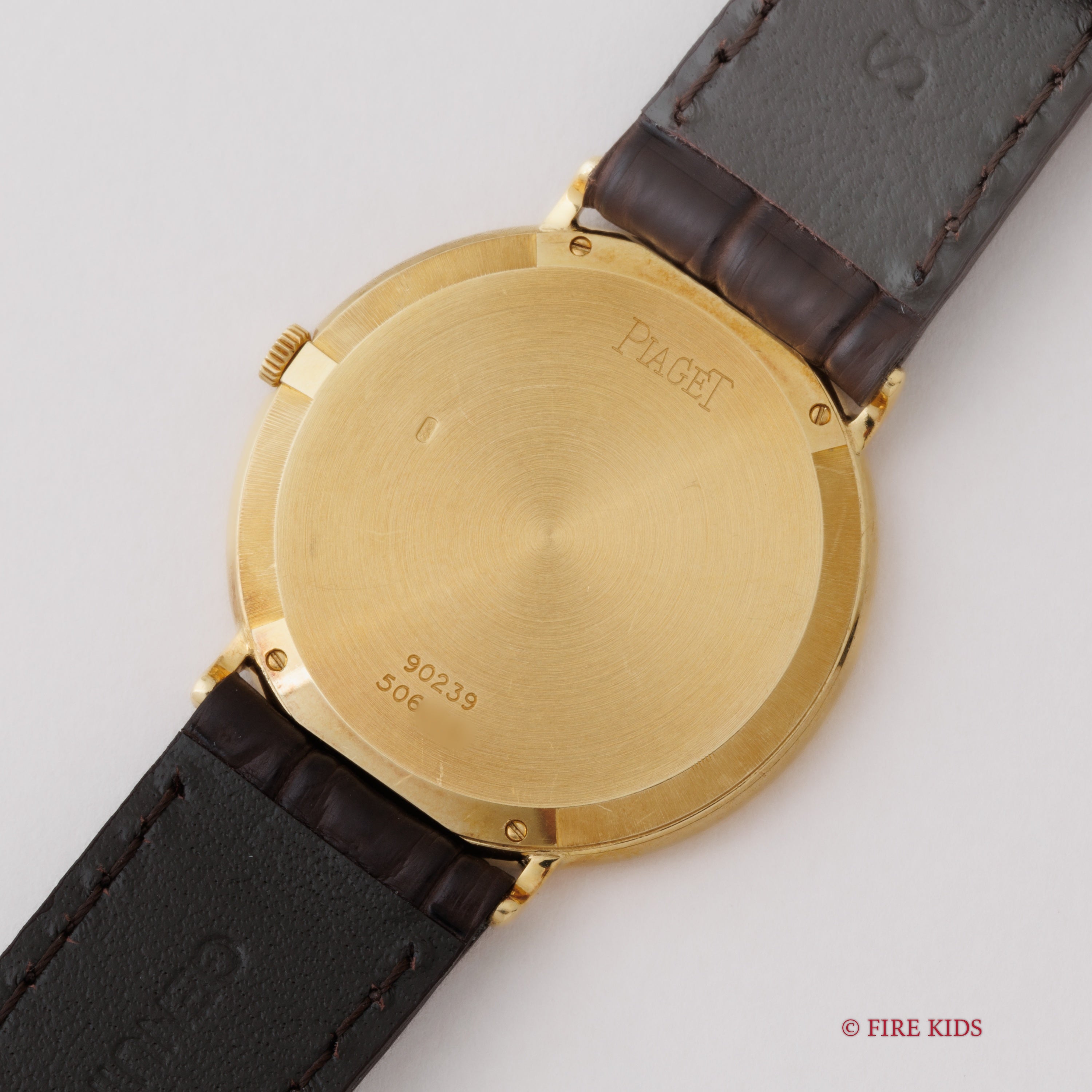 はるパパヴィンテージ　ピアジェ　プロトコール　18金無垢　手巻き　80'S ピアジェ 18金無垢タンクウォッチ 金無垢尾錠 1980年代製 手巻き