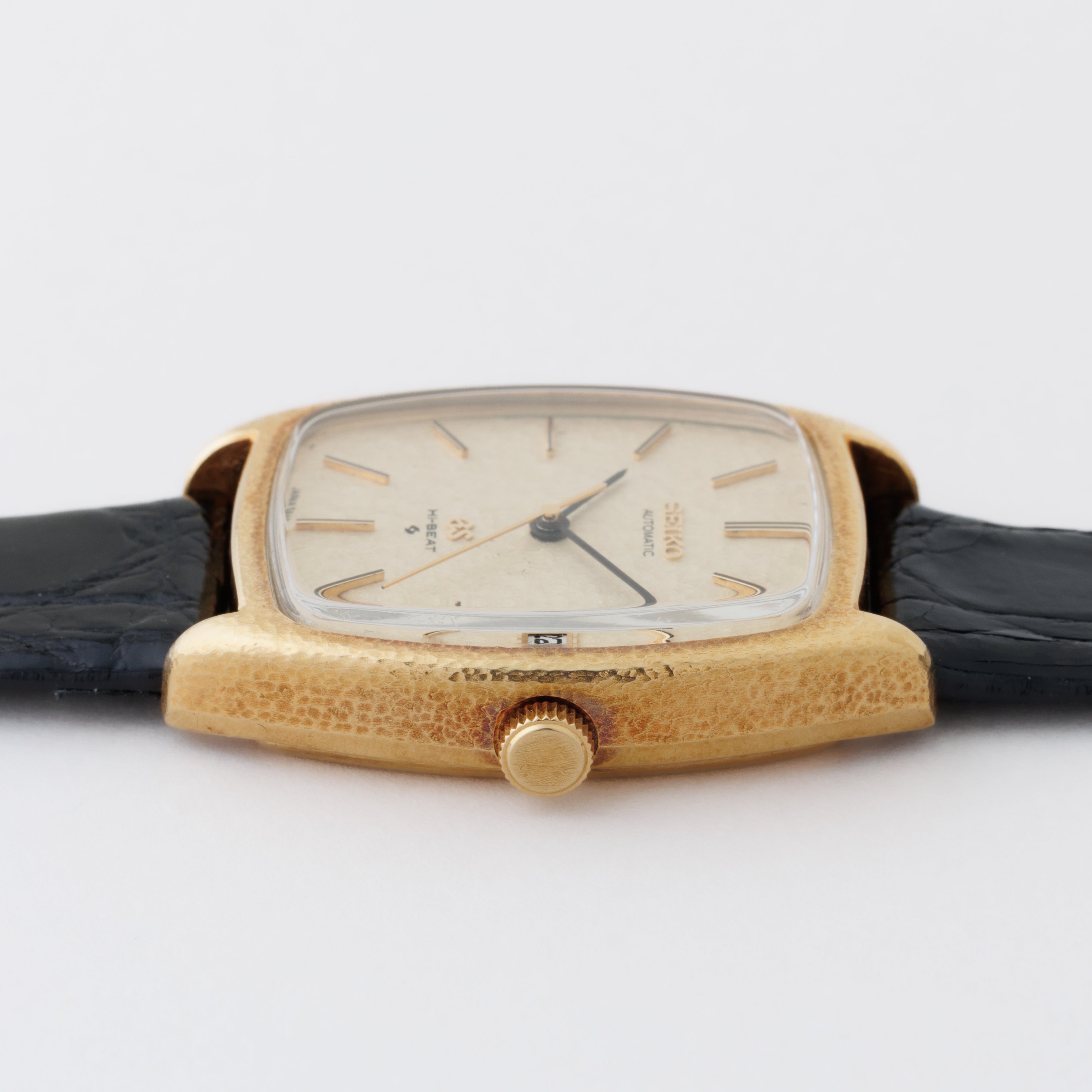 SEIKO 56GS 18金無垢トノーケース Ref.5645-5000 1973年製 自動