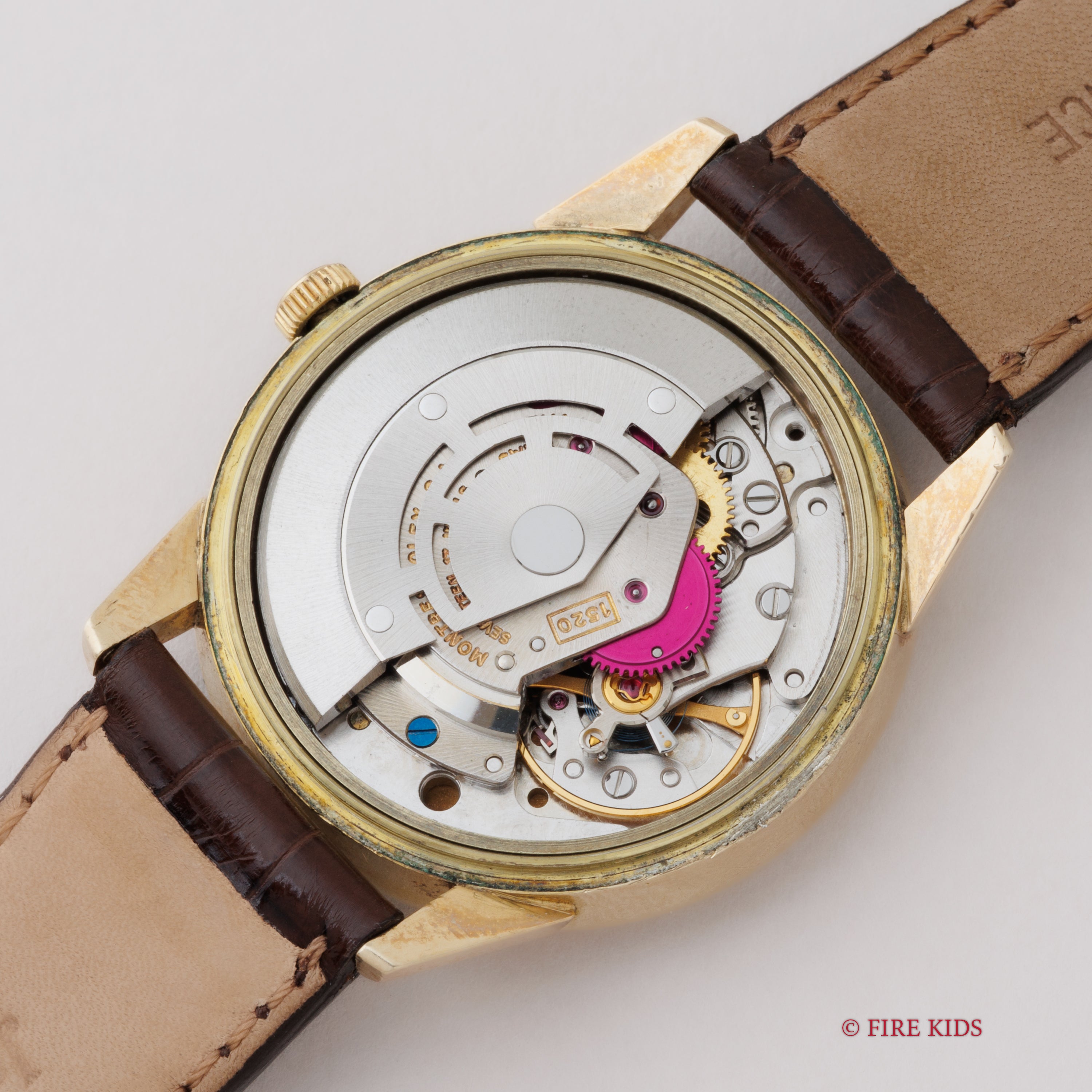 ロレックス US金張りケース パーペチュアル 1971年刻印 自動巻 Cal.1520
