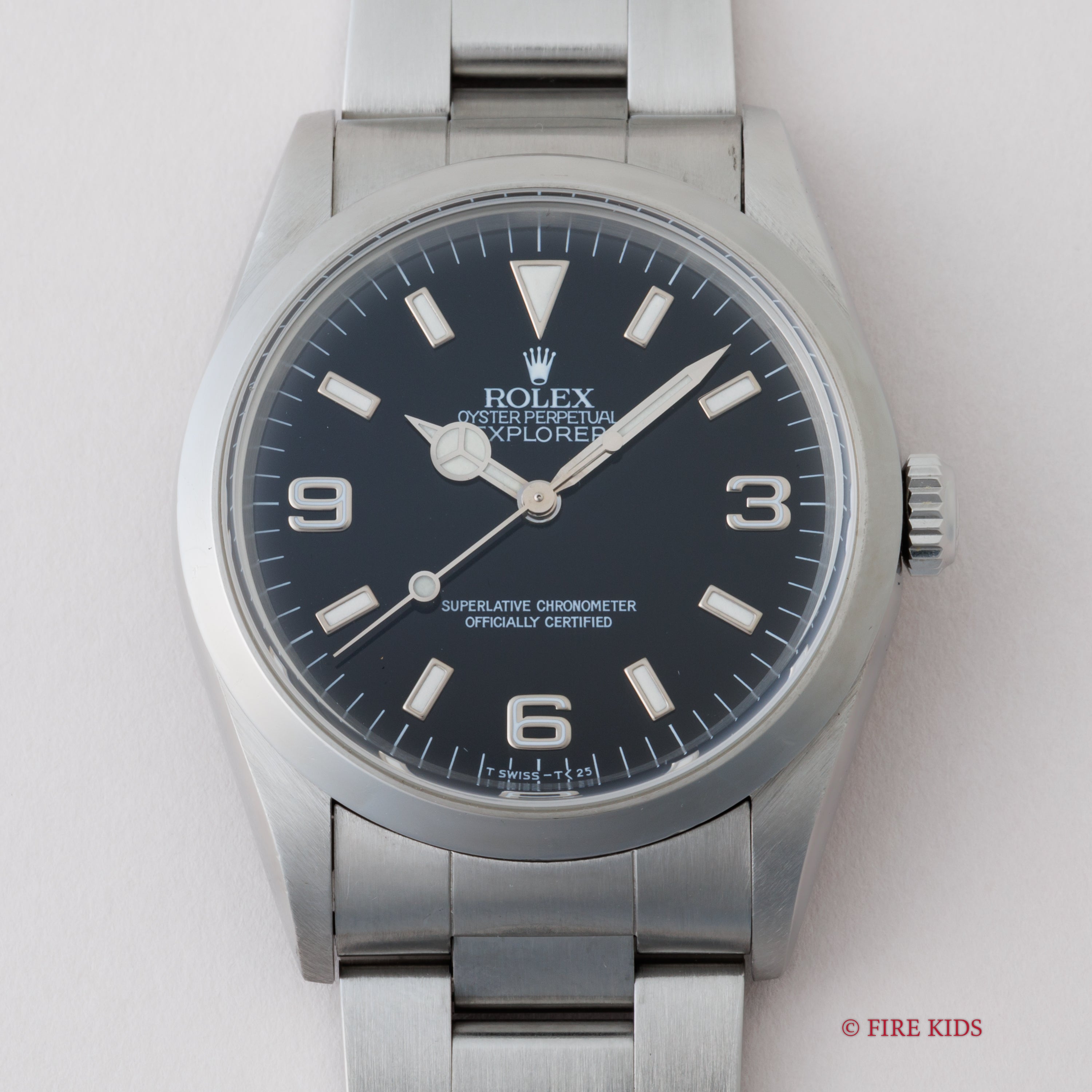 ロレックス エクスプローラー 1997年製 Ref.14270 トリチウム夜光 箱ギャラ付