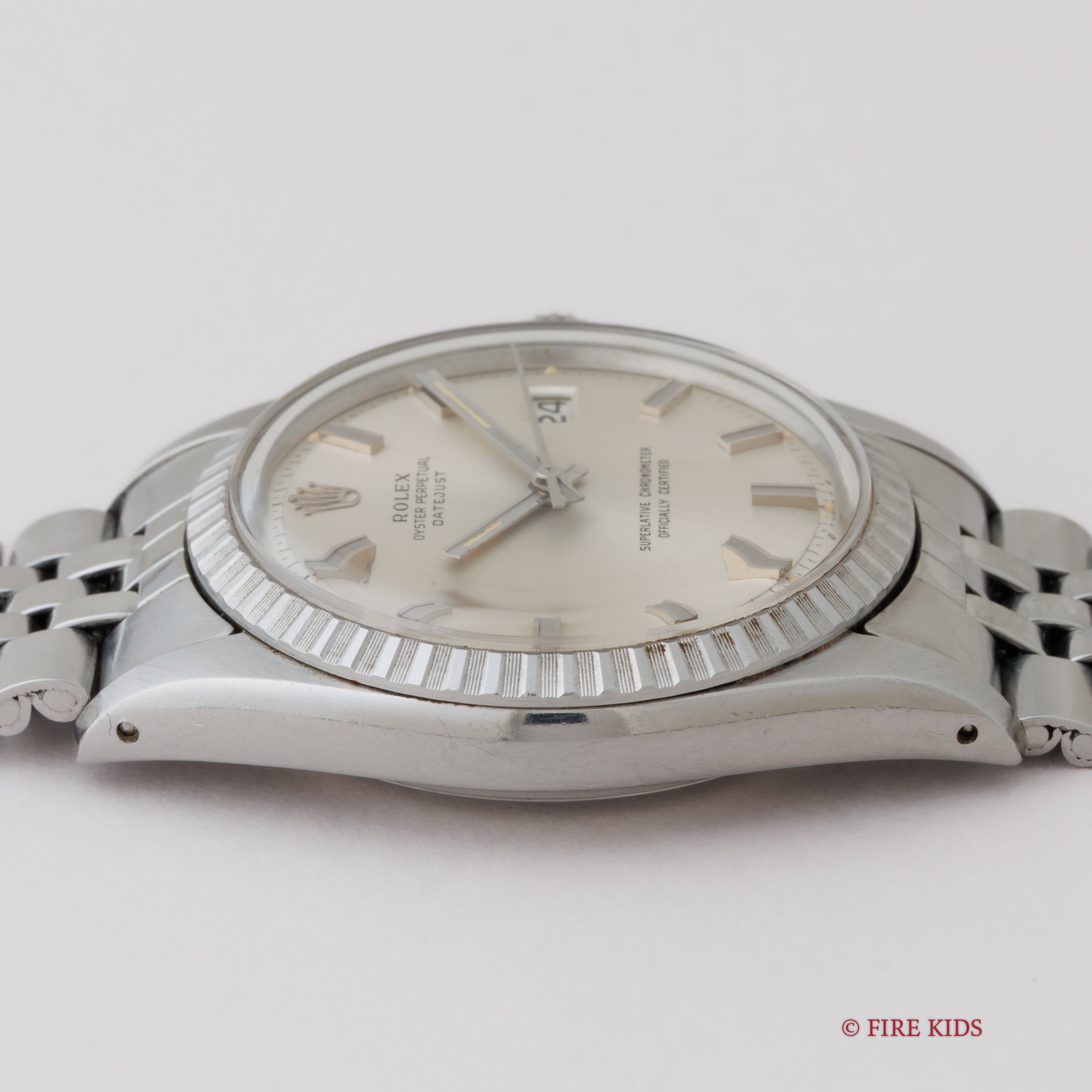 ロレックス デイトジャスト36 1974年製 Ref.1603 ワイドボーイ 純正ジュビリーブレス