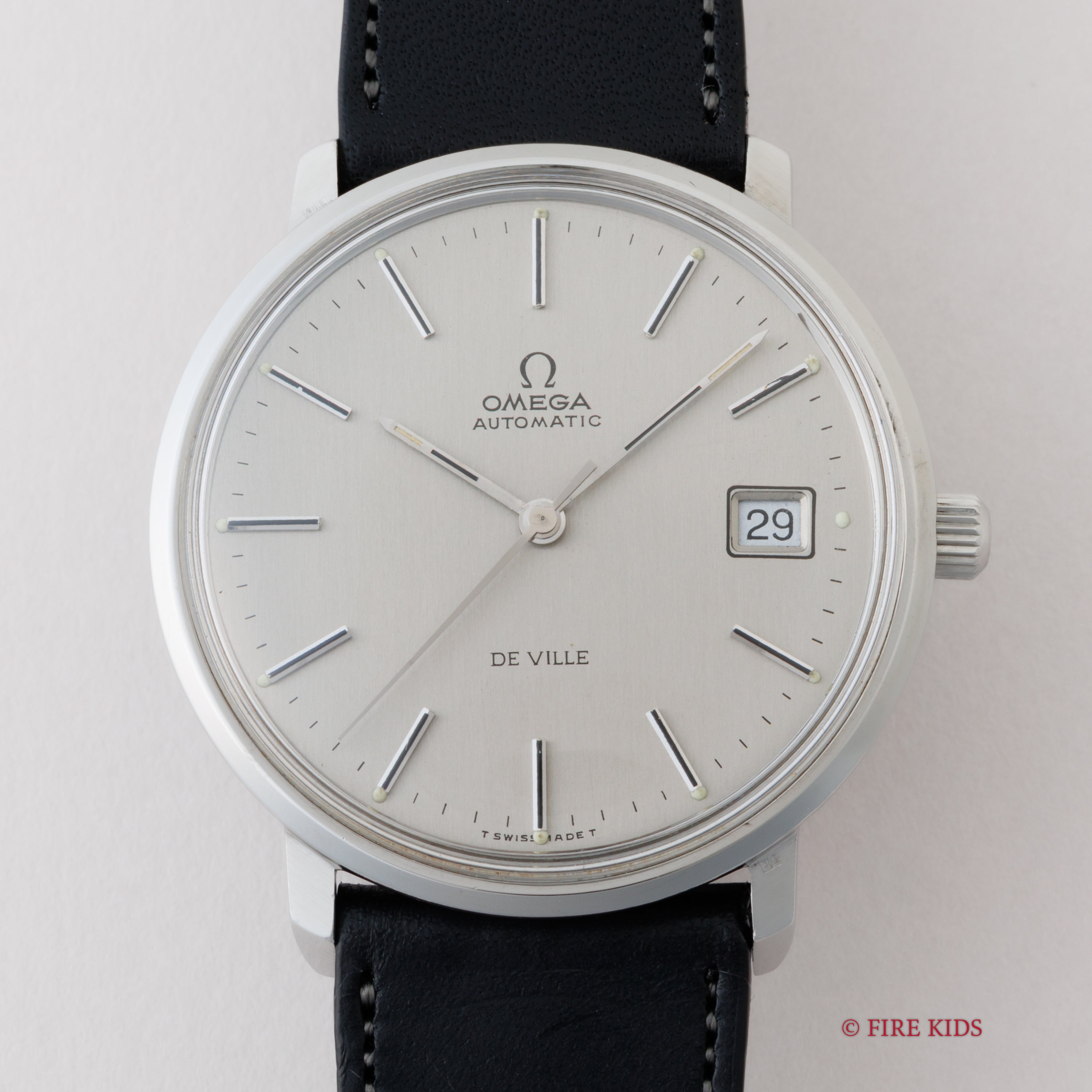 オメガ デ・ヴィル グレーダイヤル 1972年製 ハイビート自動巻