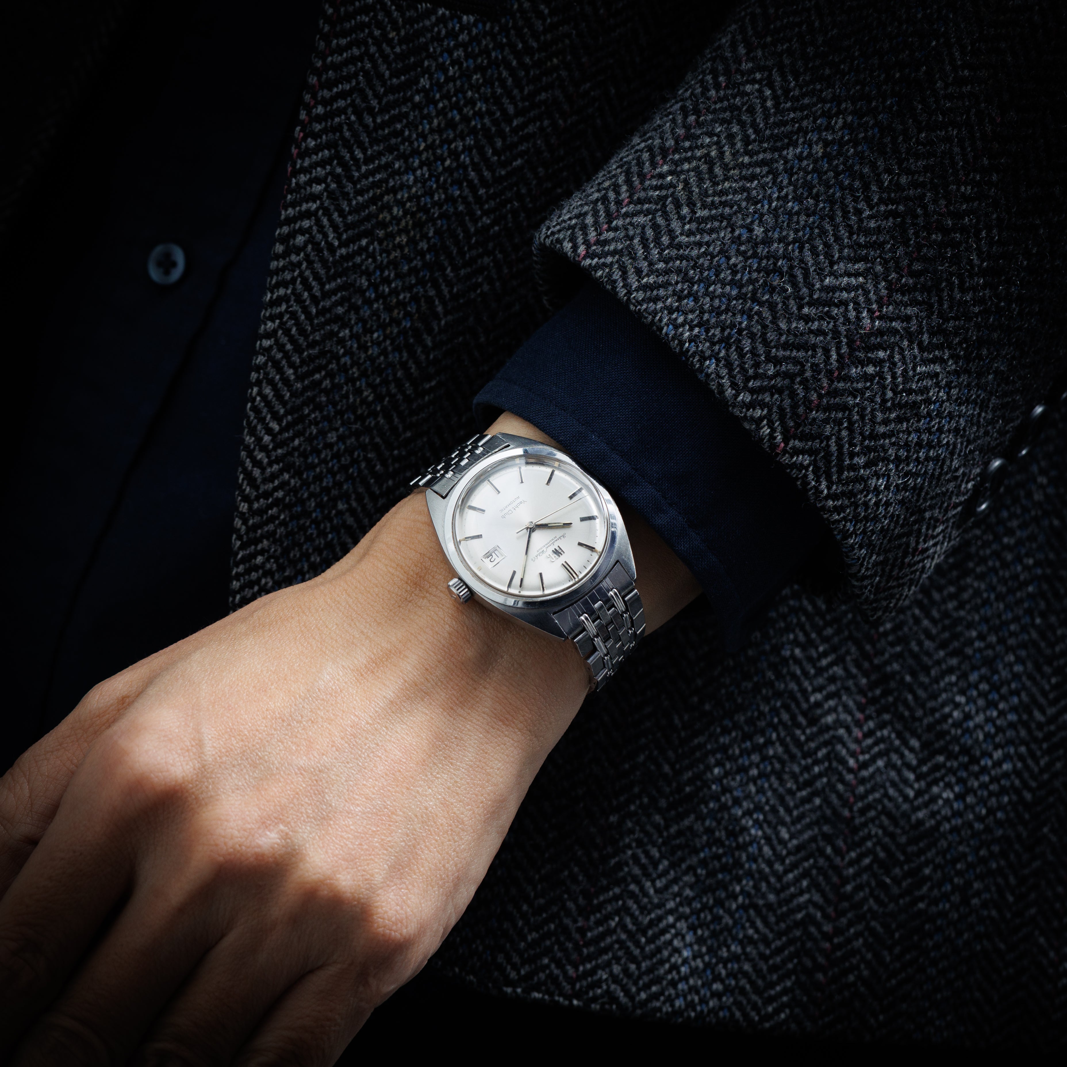 ★希少 純正ゲイフレア製ベルト付き IWC レディース 手巻き時計 1970年製 IWC ヨットクラブ 1971年製 Ref.R811 純正ゲイフレアーブレス