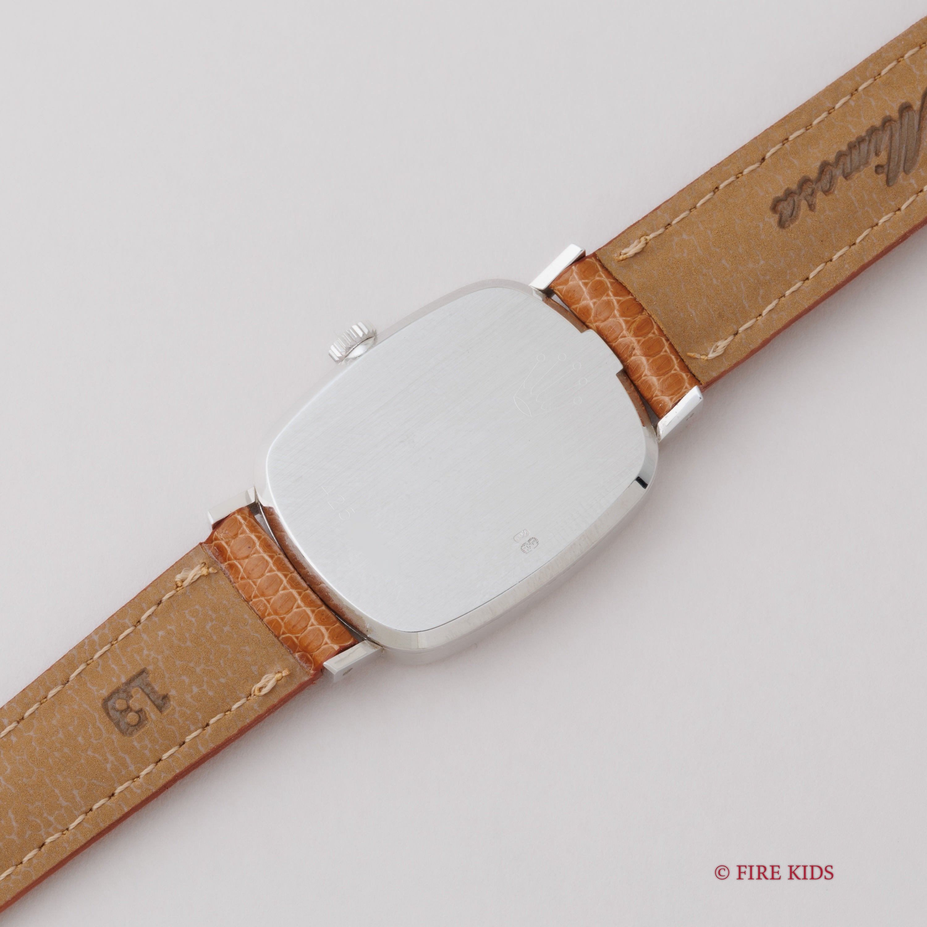 ロレックス 18金無垢ホワイトゴールド チェリーニ 1974年製 手巻き Ref.4111 箱ギャラ