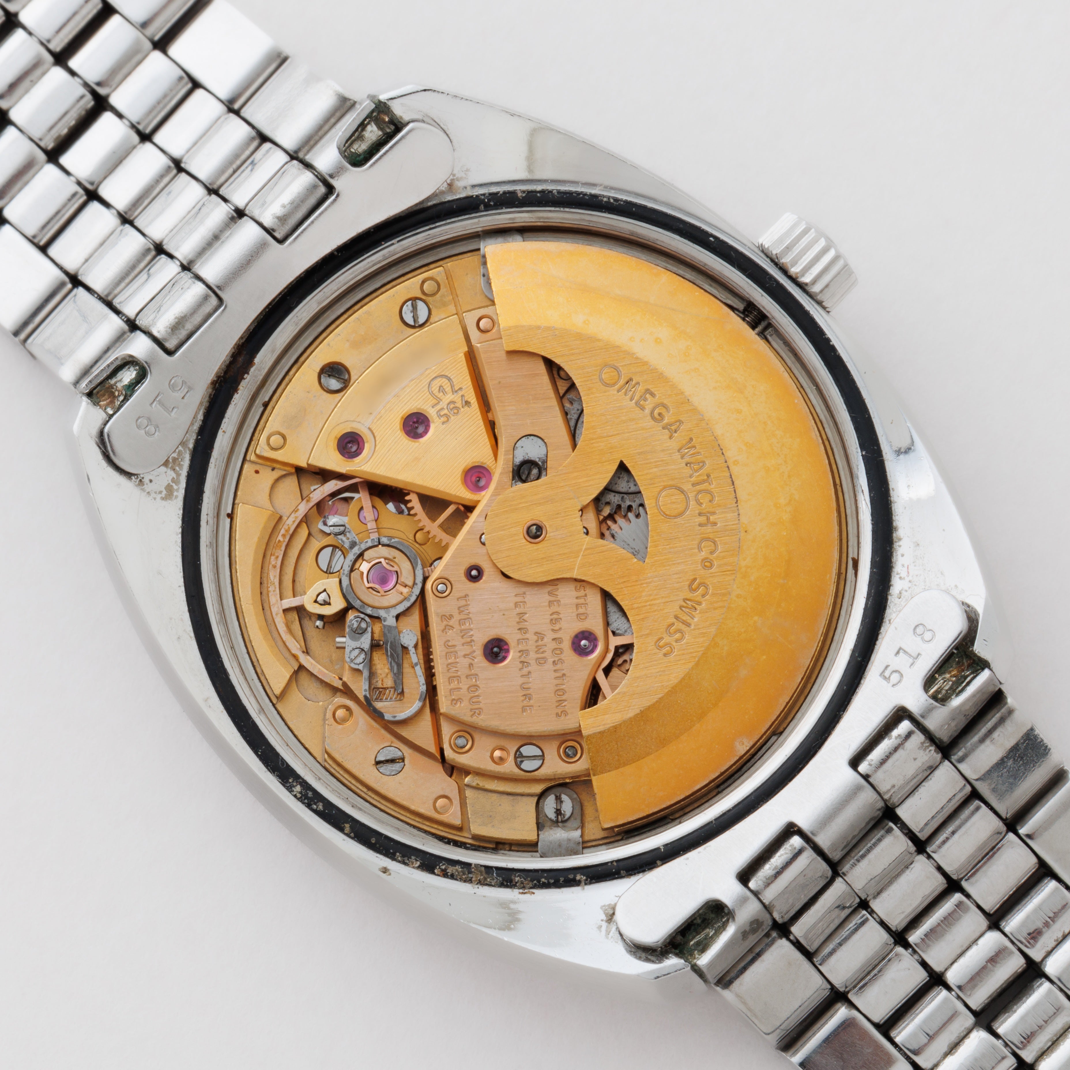 オメガ コンステレーション ジェンタデザイン前期型 1969年製 Ref.168.017 SP 純正ブレス付き