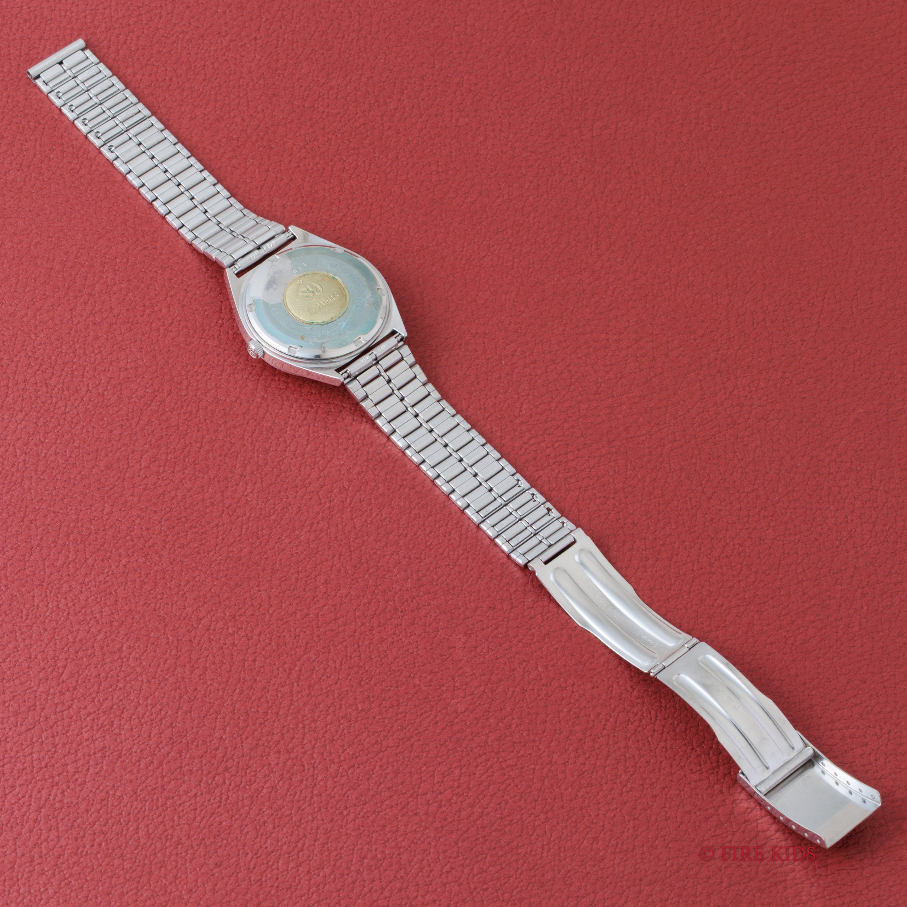 グランドセイコー 1971年製 Ref.5646 -7010 56GS デイデイト ハイビート自動巻き アイボリー ダイヤル 社外ブレス