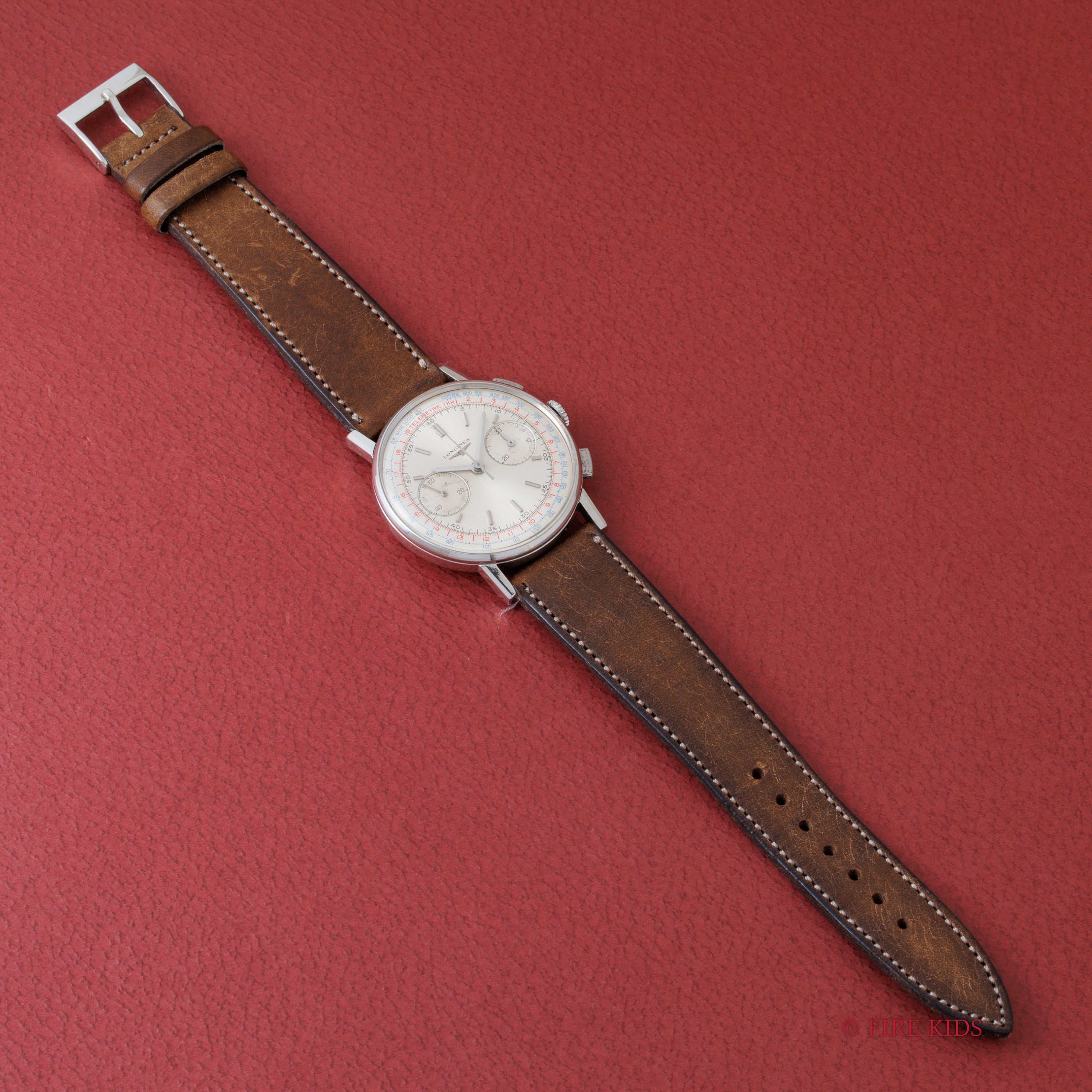 ロンジン 2レジスタークロノグラフ 1960年代製 Cal.530(30CH