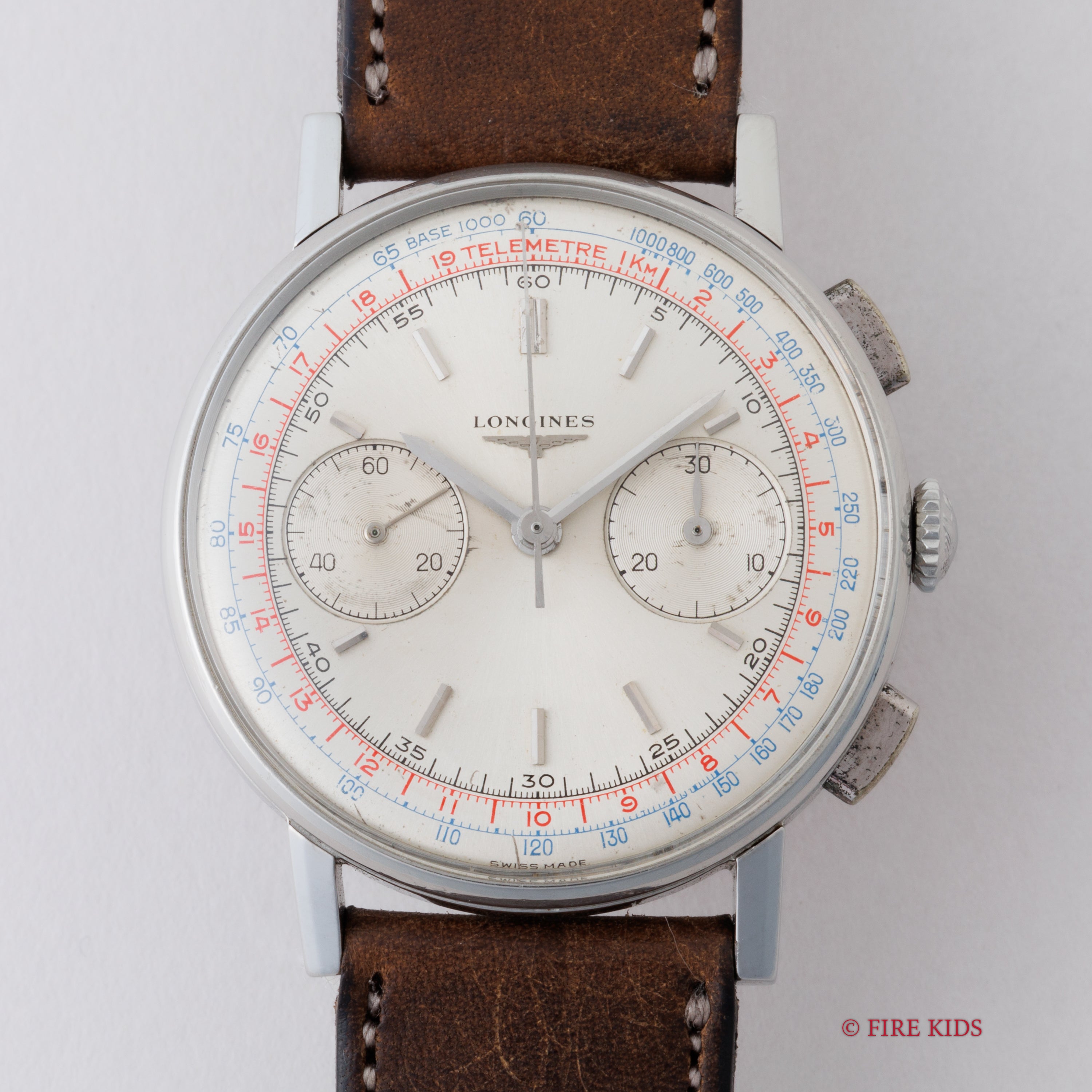 ロンジン 2レジスタークロノグラフ 1960年代製 Cal.530(30CH) Ref.7412 5 フライバック