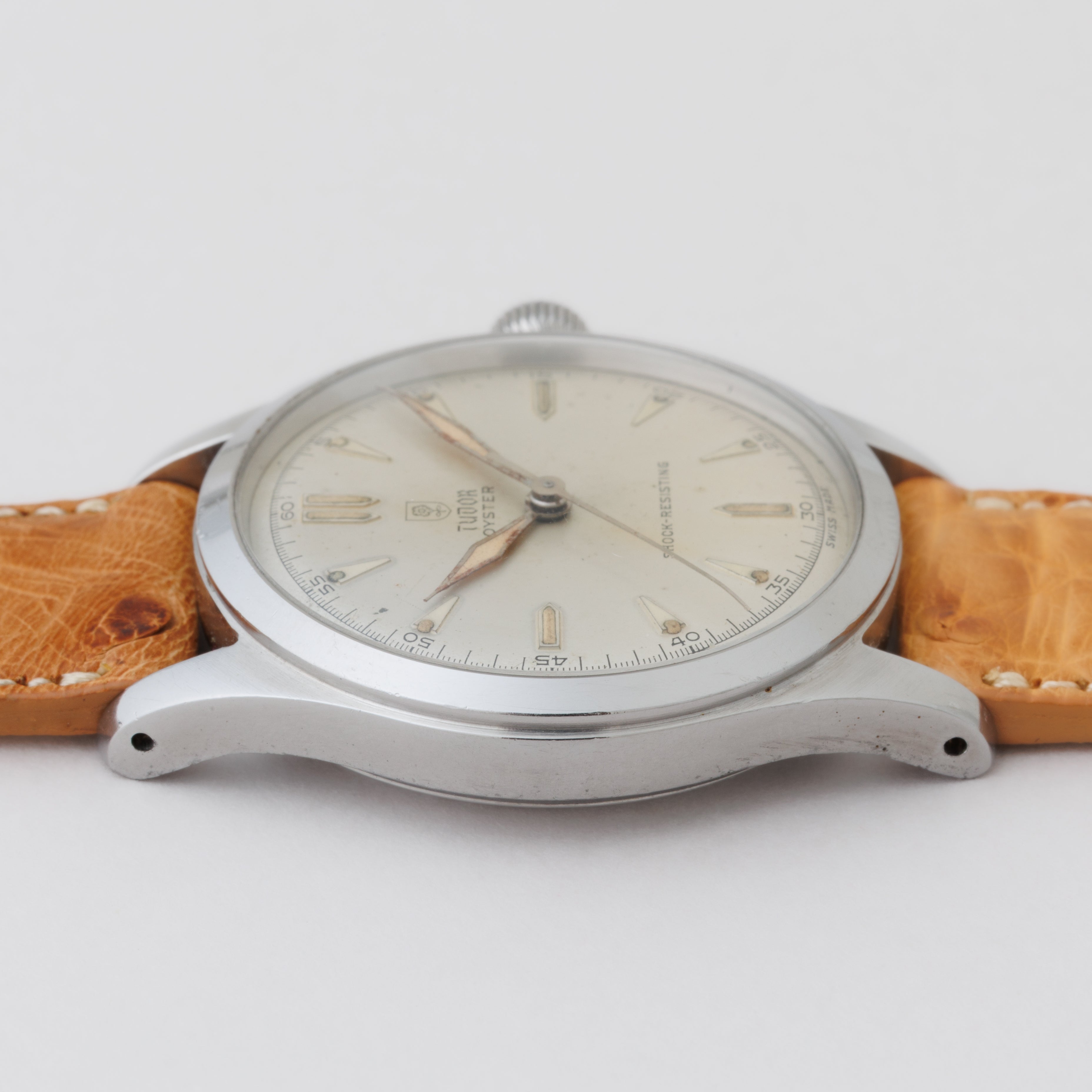 チューダー 盾薔薇オイスター 1950年代前半製 手巻 ローザンジュ針