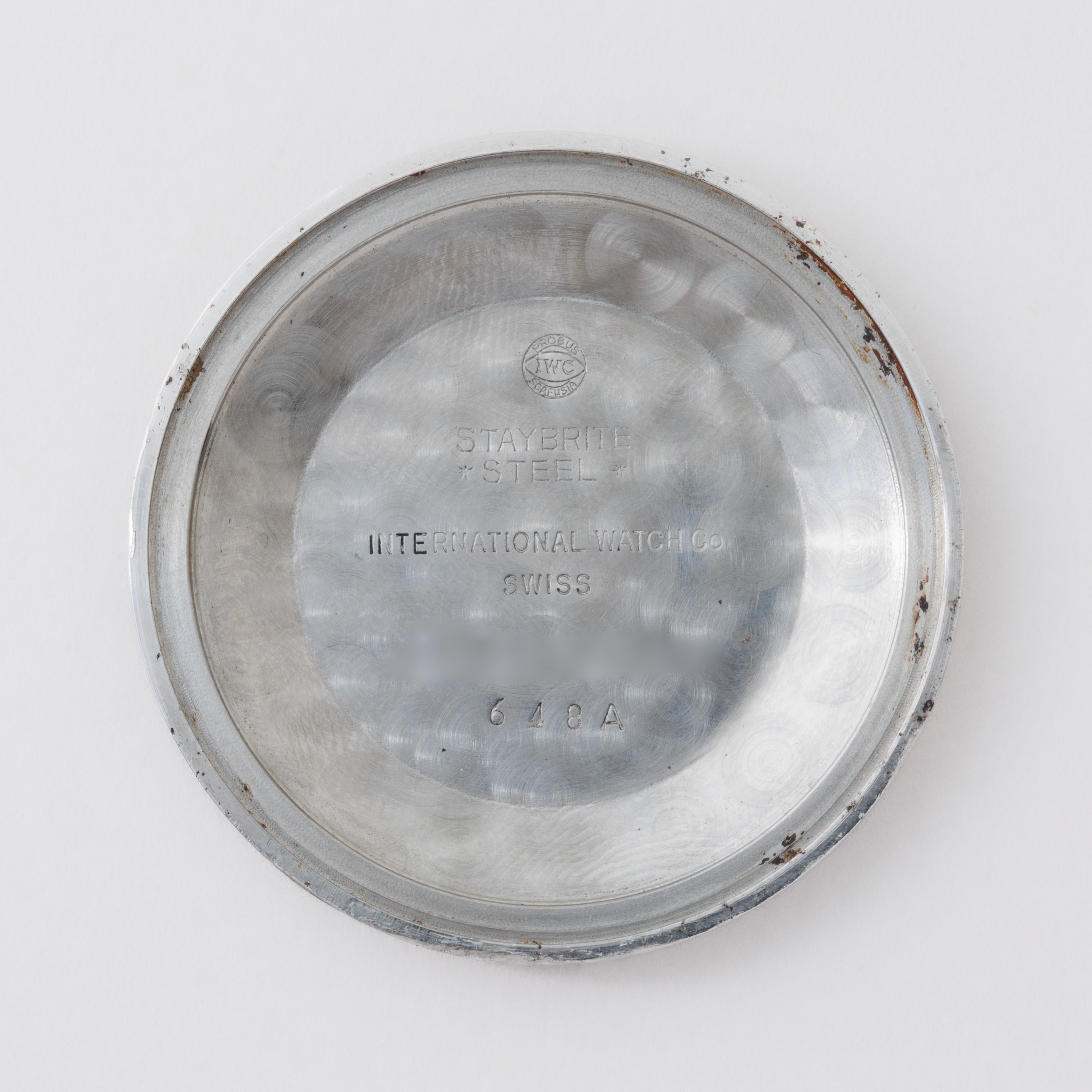 IWC	ビッグケース ノンデイト ショートインデックス 1963年製 自動巻き Ref.648A Cal.853