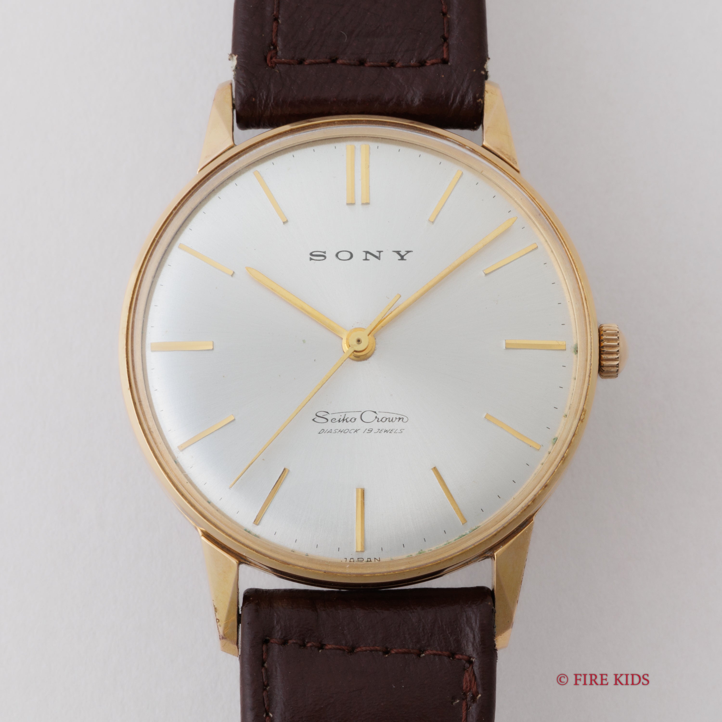 セイコー クラウン SONY創立記念 箱付き美品 1961年製 手巻 純正尾錠 箱付き
